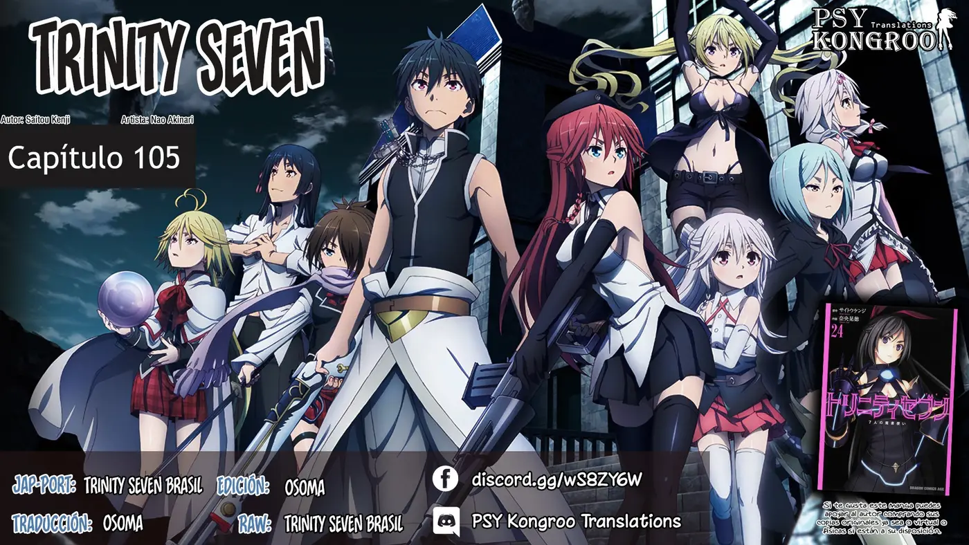 Trinity Seven: 7-Nin no Mahoutsukai capítulo 105 página 1