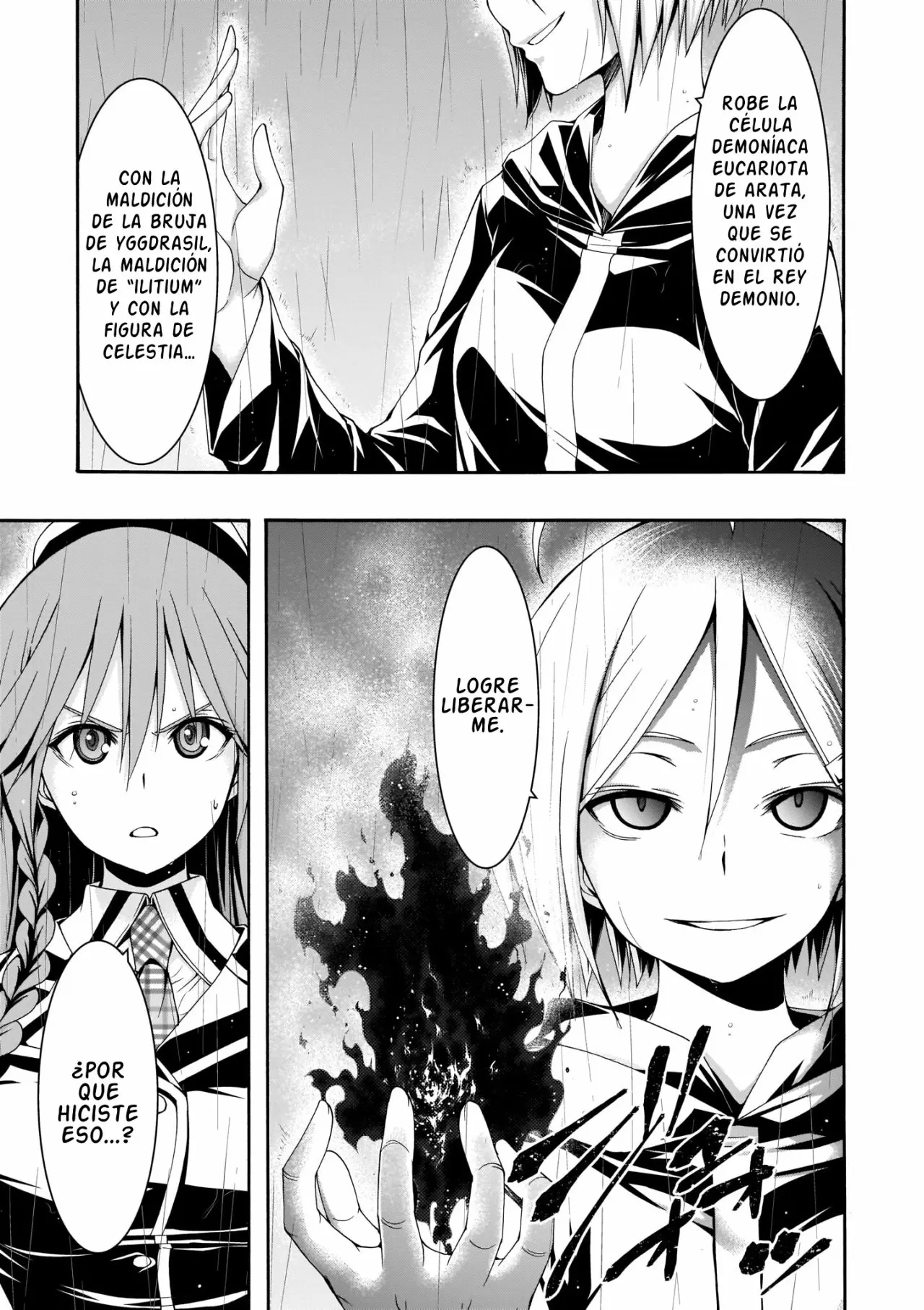 Trinity Seven: 7-Nin no Mahoutsukai capítulo 105 página 16