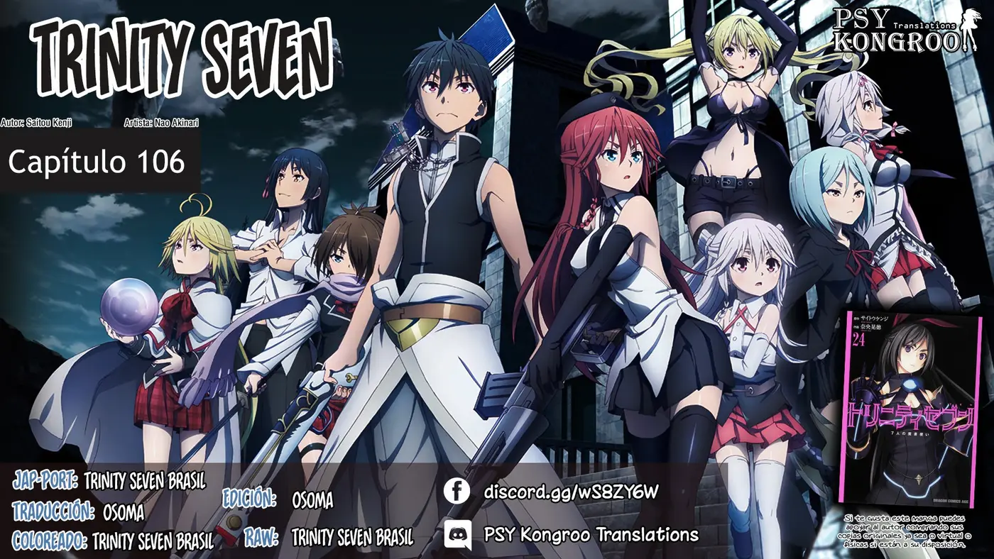 Trinity Seven: 7-Nin no Mahoutsukai capítulo 106 página 1