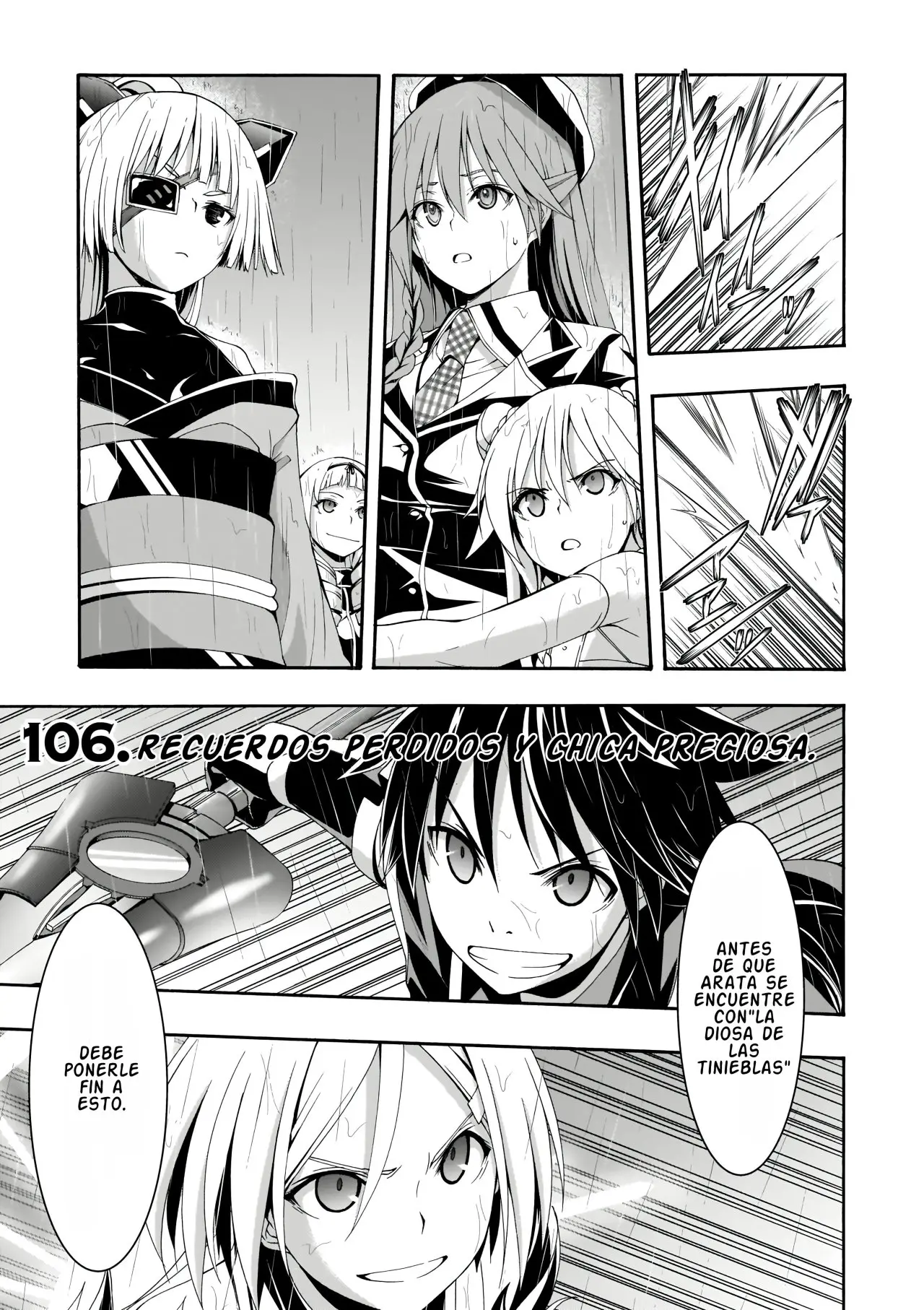 Trinity Seven: 7-Nin no Mahoutsukai capítulo 106 página 2