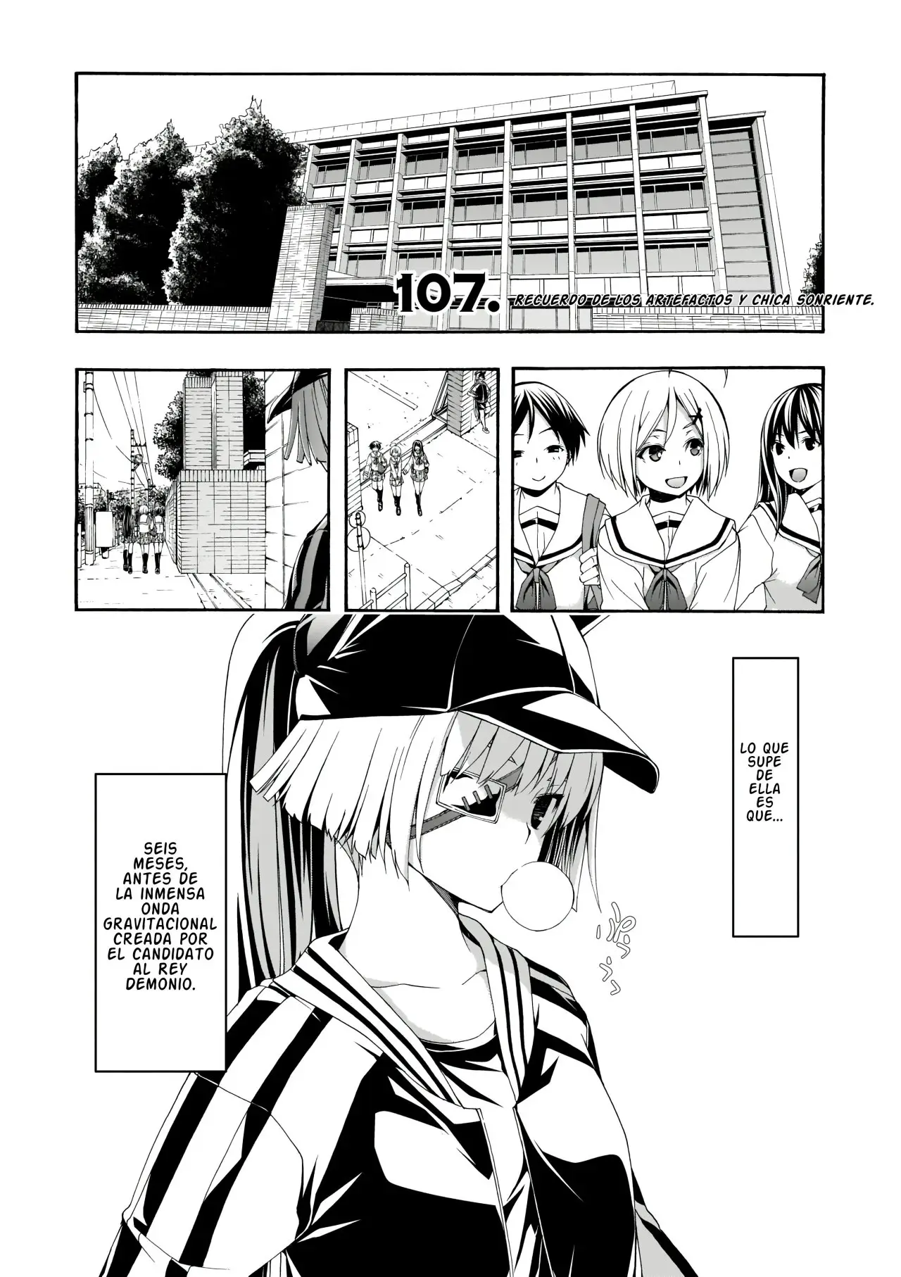 Trinity Seven: 7-Nin no Mahoutsukai capítulo 107 página 2