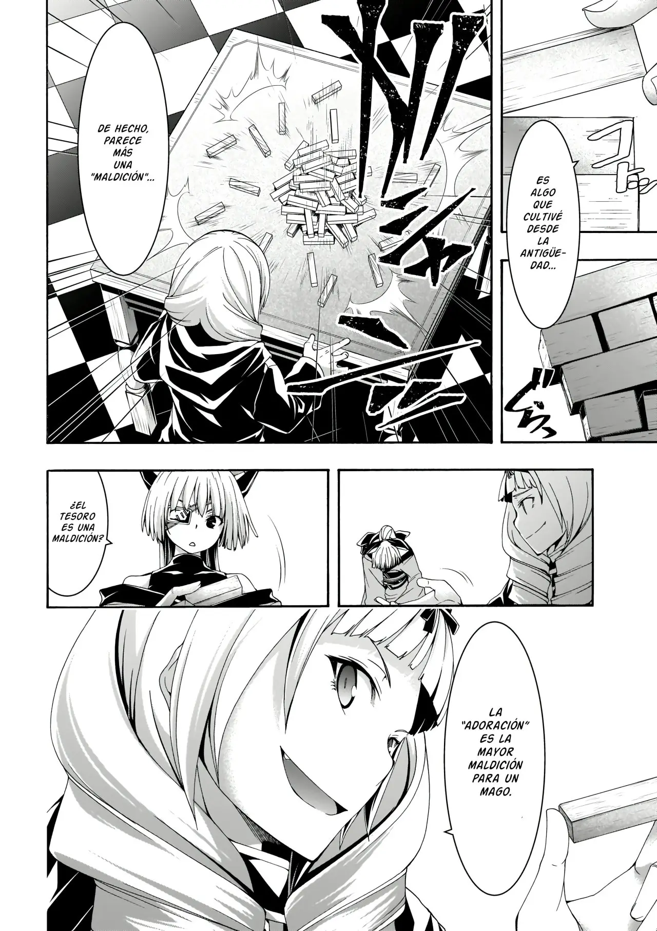 Trinity Seven: 7-Nin no Mahoutsukai capítulo 107 página 5