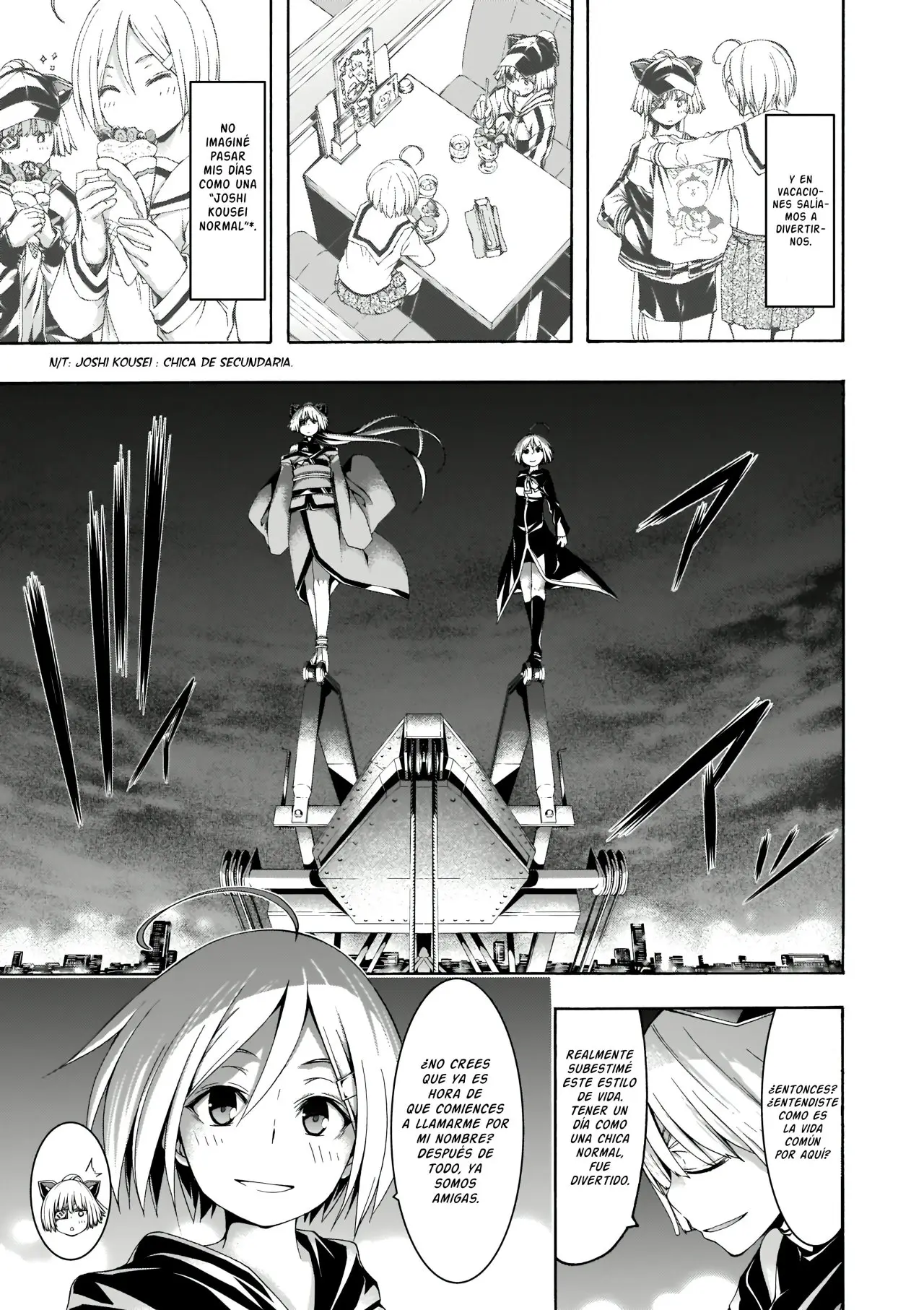 Trinity Seven: 7-Nin no Mahoutsukai capítulo 107 página 14