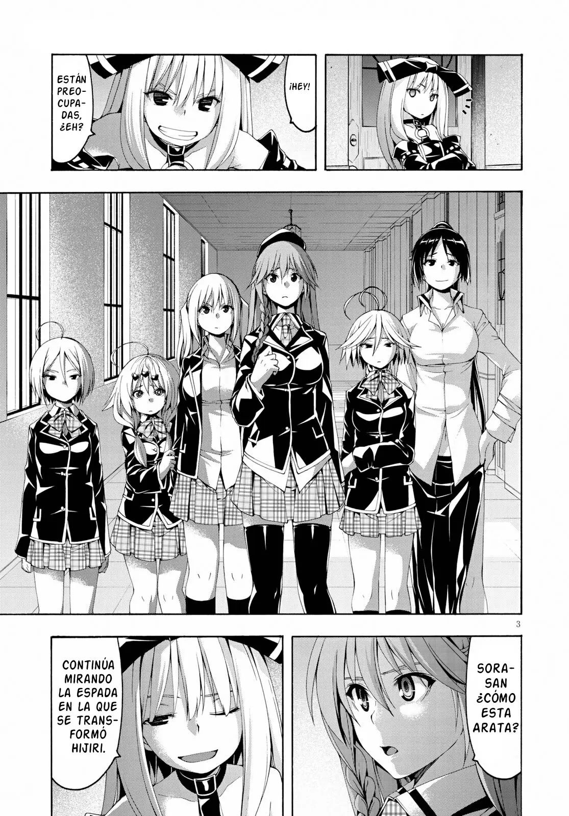 Trinity Seven: 7-Nin no Mahoutsukai capítulo 108 página 3