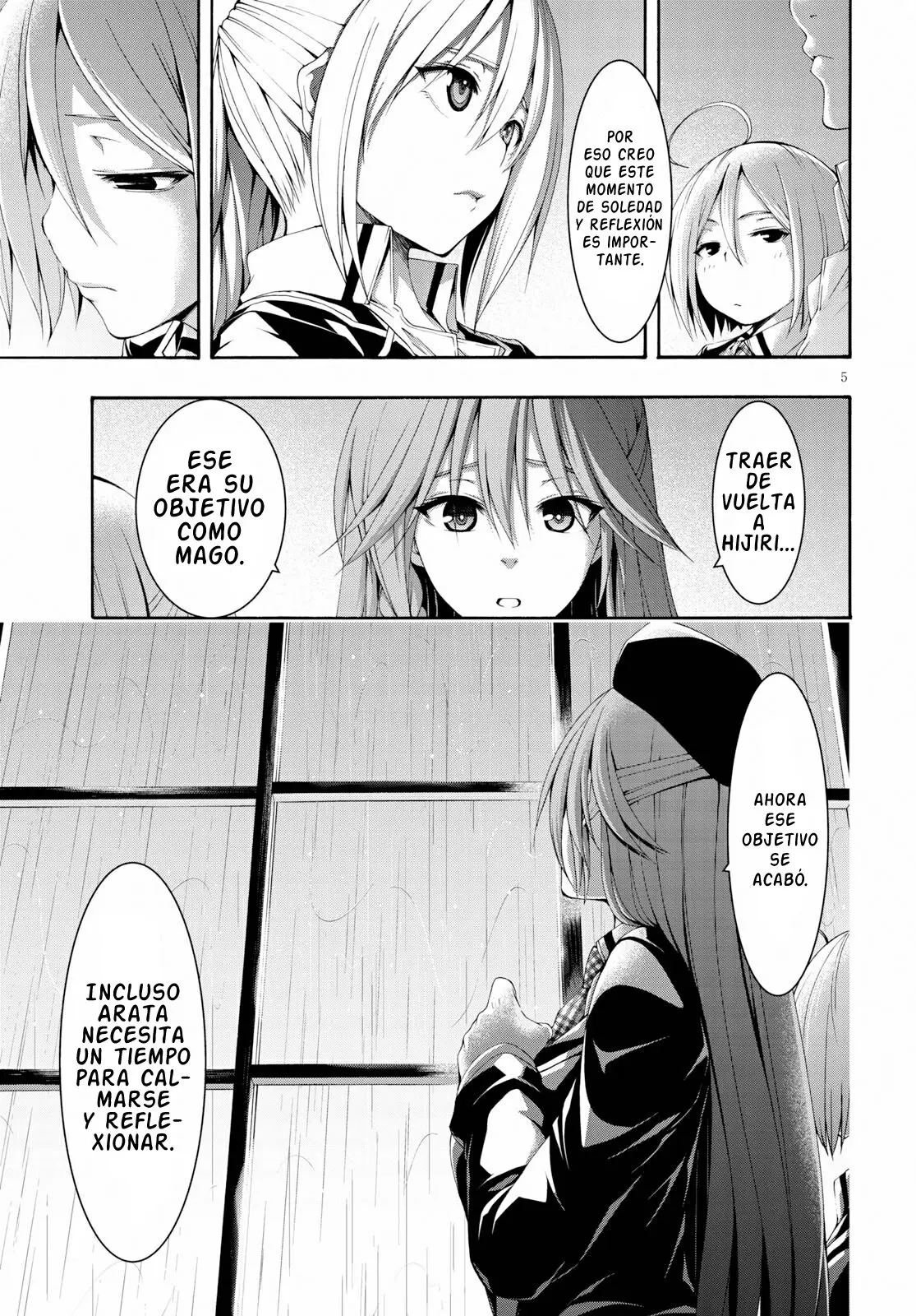 Trinity Seven: 7-Nin no Mahoutsukai capítulo 108 página 5