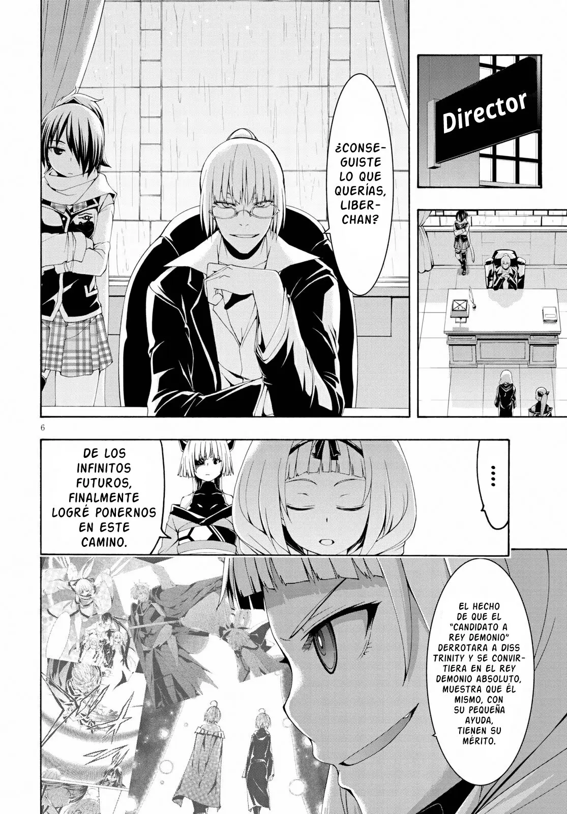 Trinity Seven: 7-Nin no Mahoutsukai capítulo 108 página 6