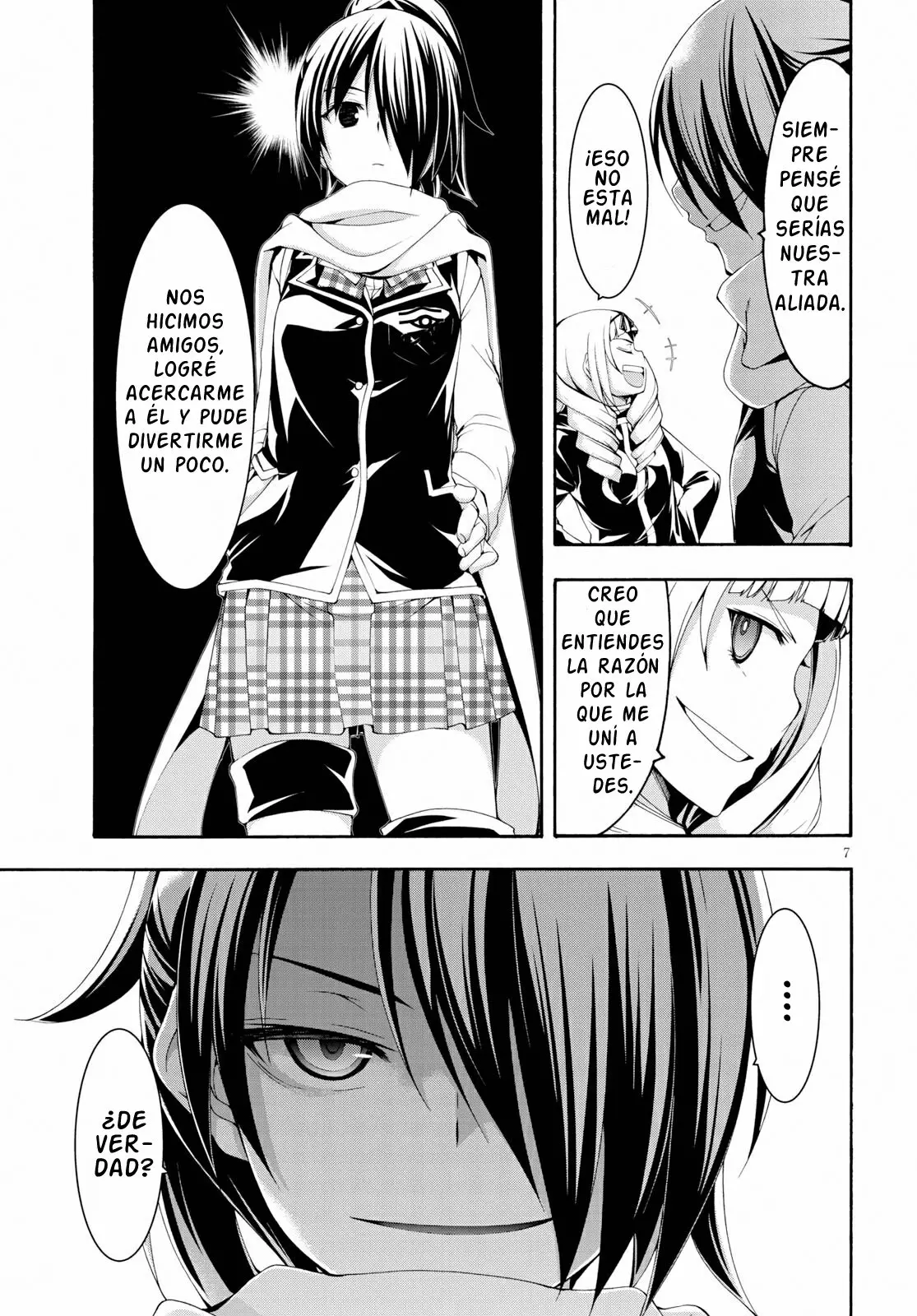 Trinity Seven: 7-Nin no Mahoutsukai capítulo 108 página 7