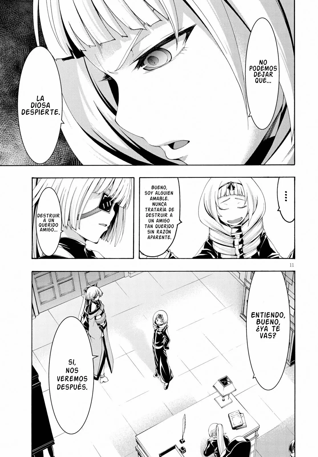 Trinity Seven: 7-Nin no Mahoutsukai capítulo 108 página 11