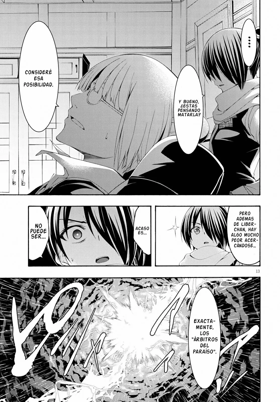 Trinity Seven: 7-Nin no Mahoutsukai capítulo 108 página 13