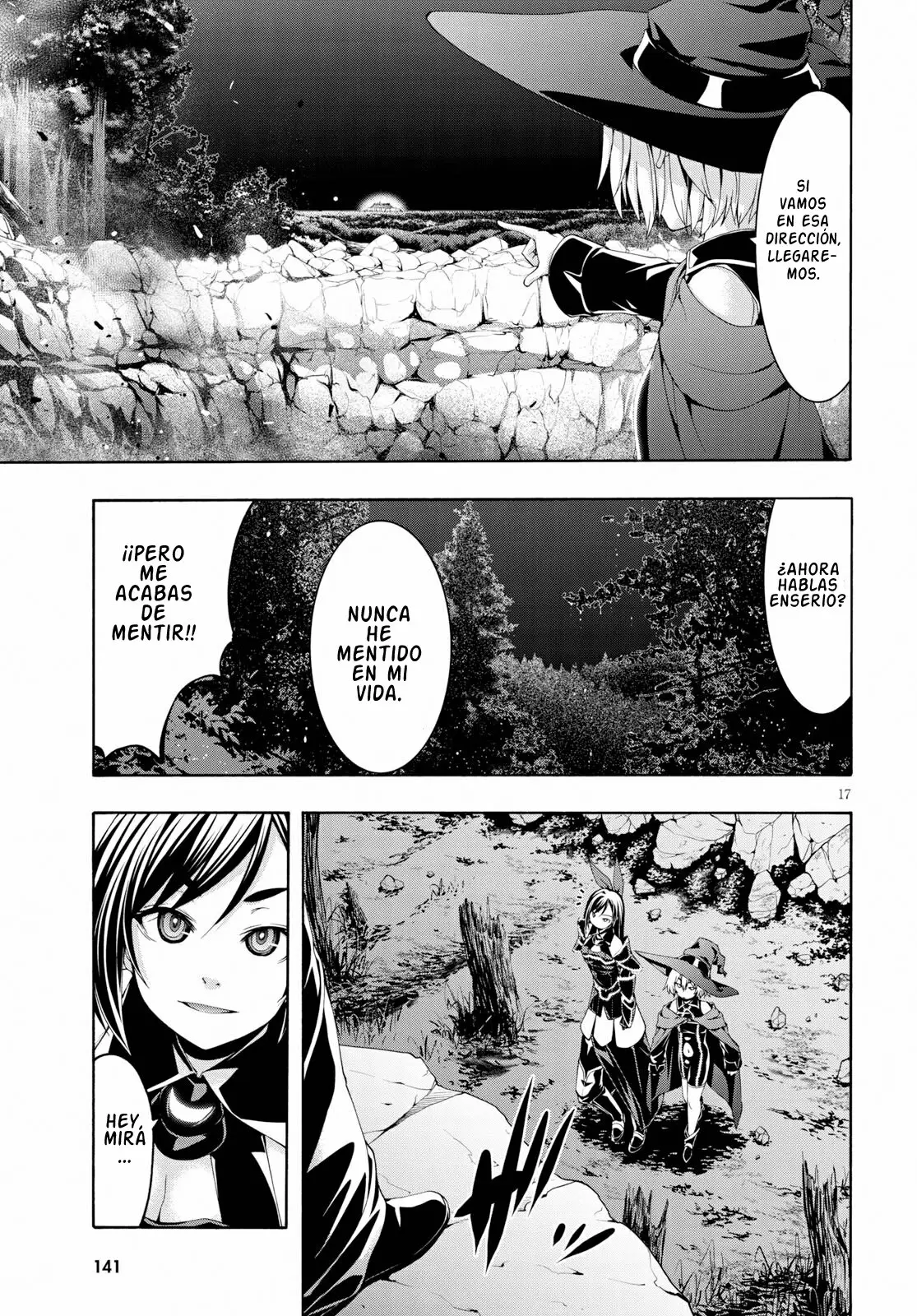 Trinity Seven: 7-Nin no Mahoutsukai capítulo 108 página 17