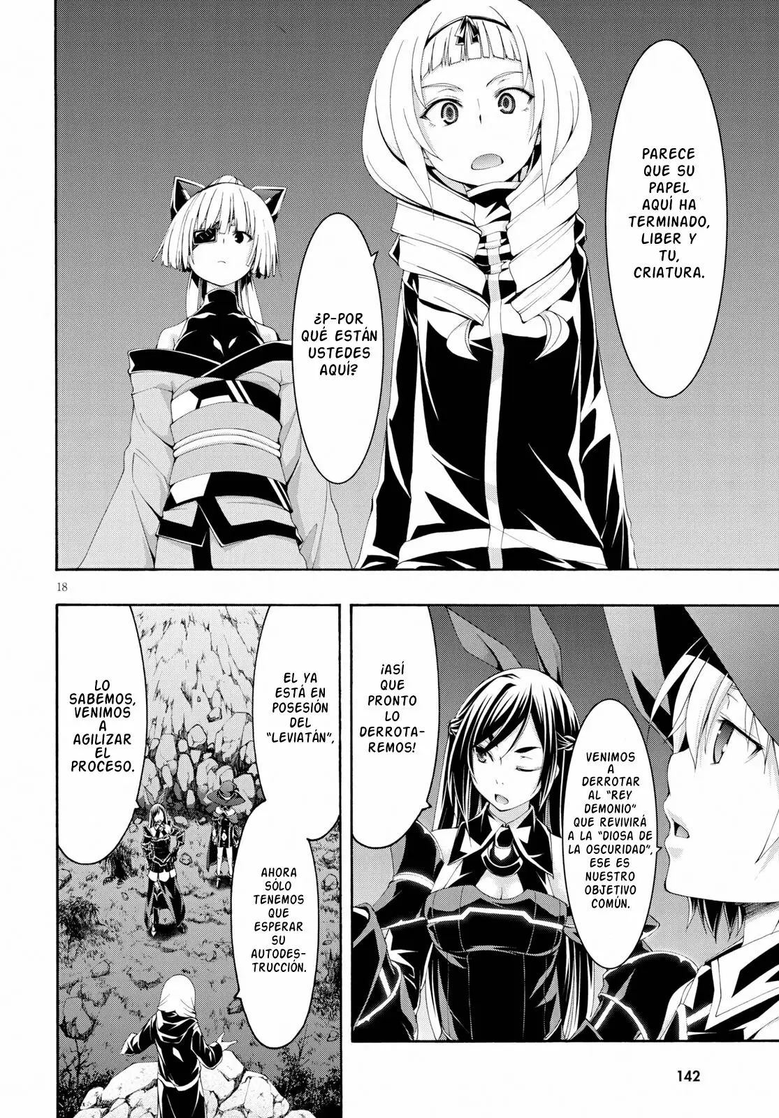 Trinity Seven: 7-Nin no Mahoutsukai capítulo 108 página 18