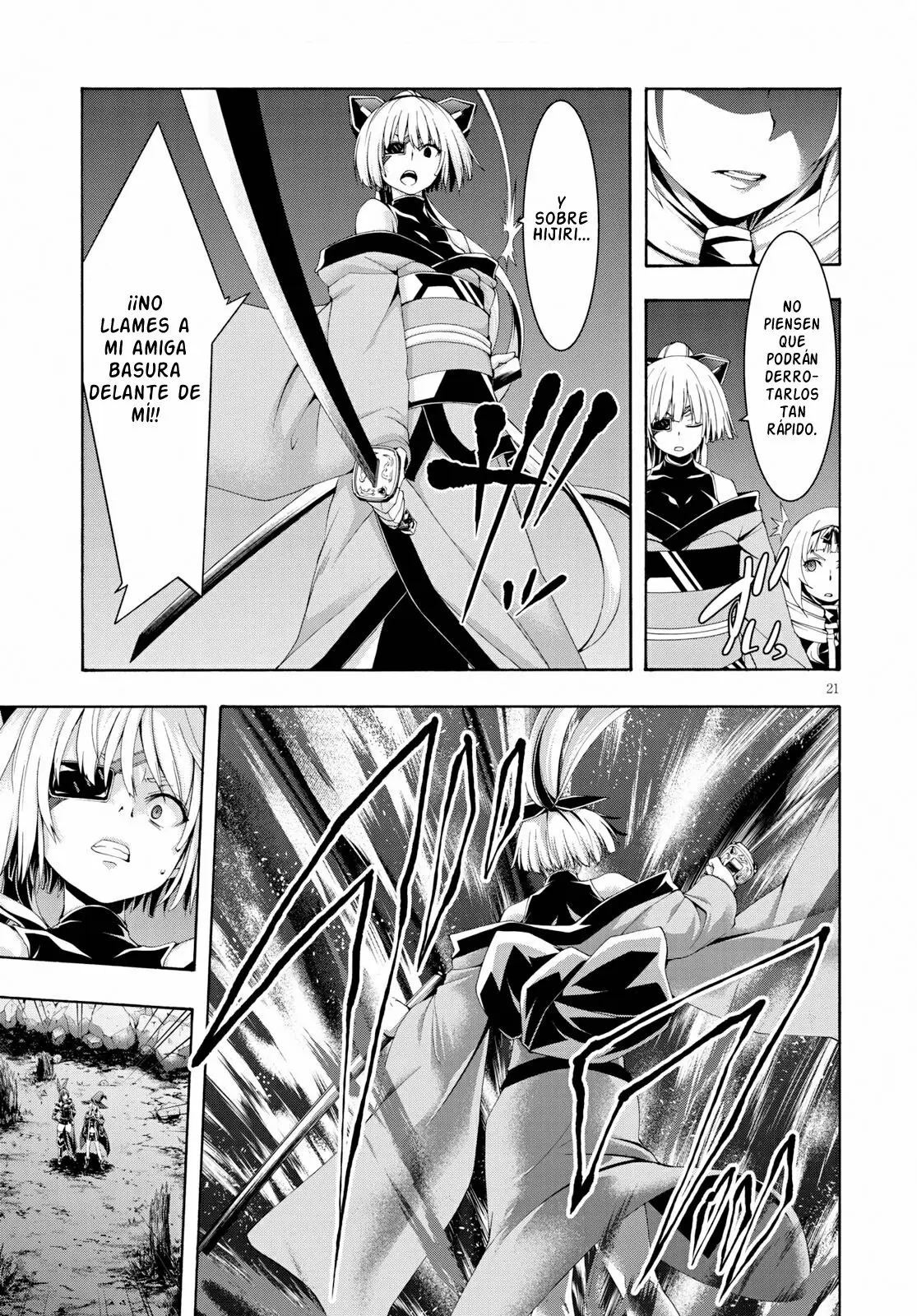 Trinity Seven: 7-Nin no Mahoutsukai capítulo 108 página 21