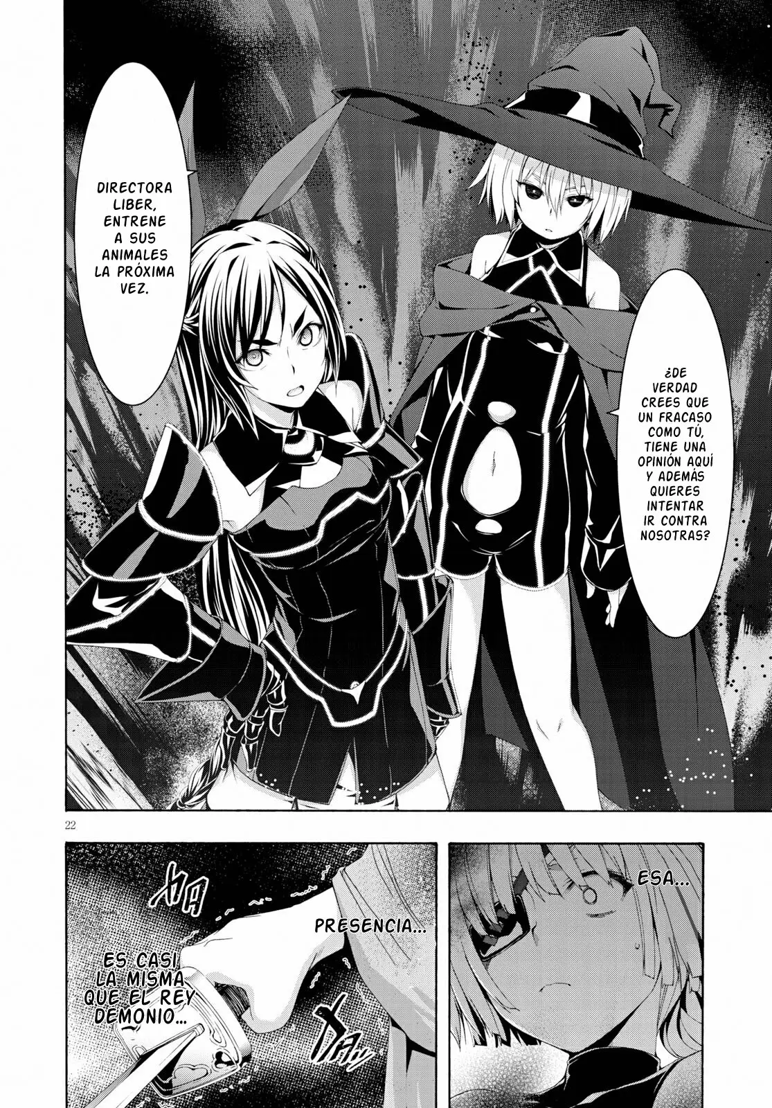 Trinity Seven: 7-Nin no Mahoutsukai capítulo 108 página 22