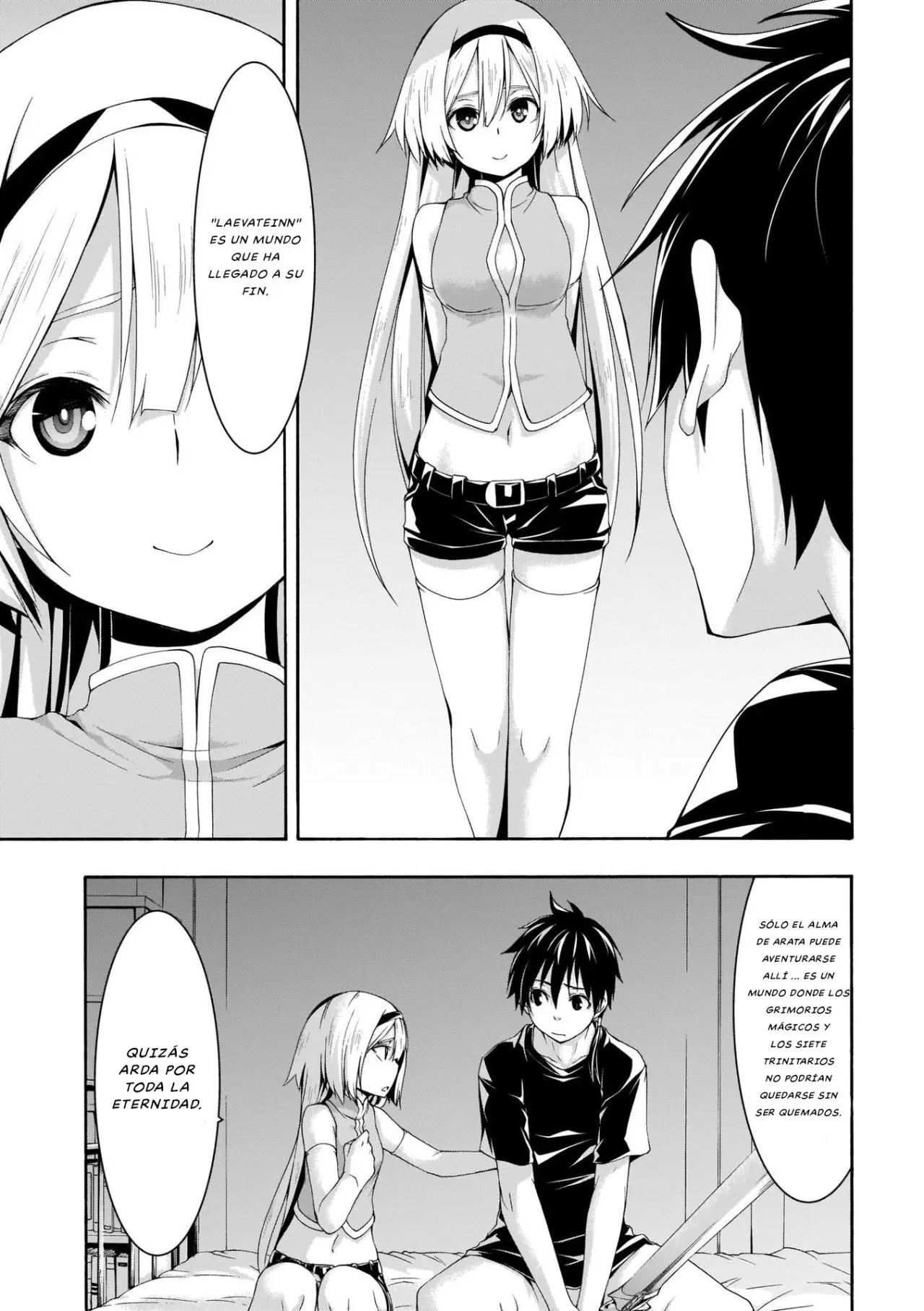Trinity Seven: 7-Nin no Mahoutsukai capítulo 110 página 22