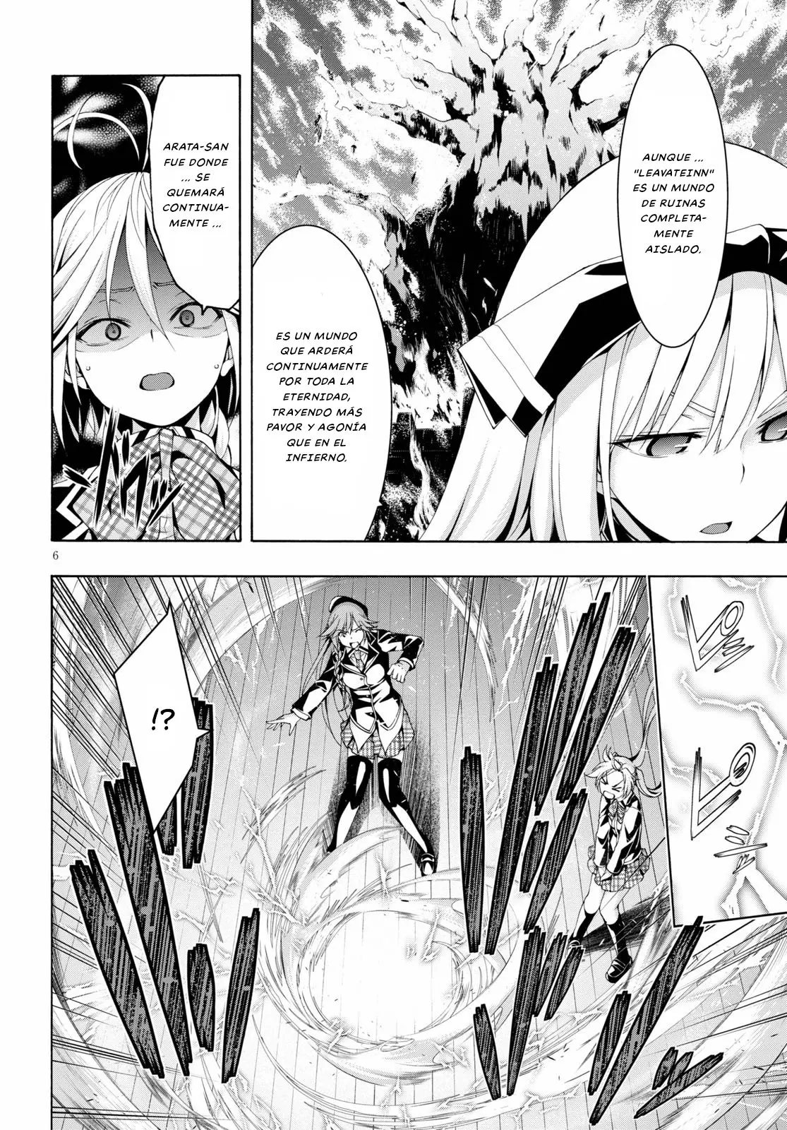 Trinity Seven: 7-Nin no Mahoutsukai capítulo 111 página 7