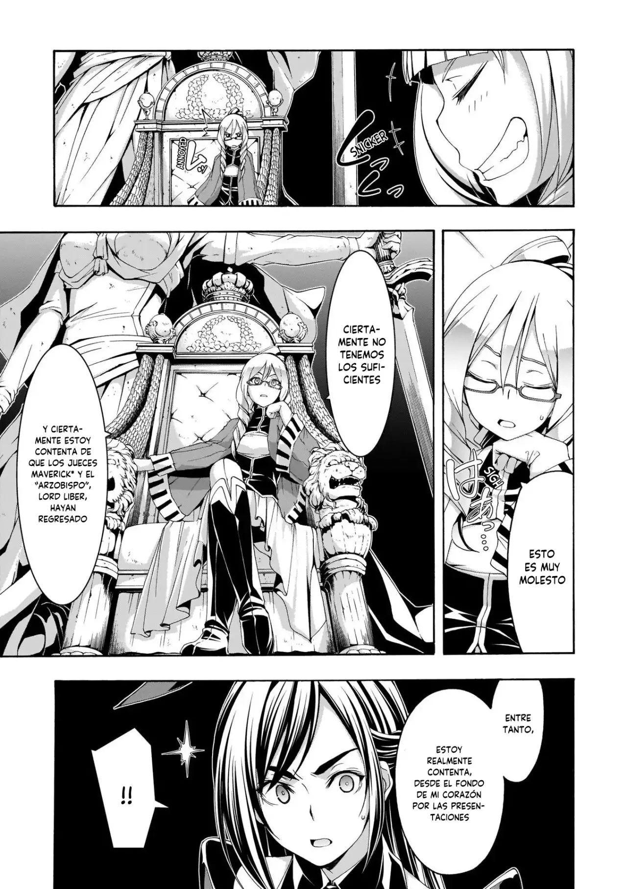 Trinity Seven: 7-Nin no Mahoutsukai capítulo 112 página 10