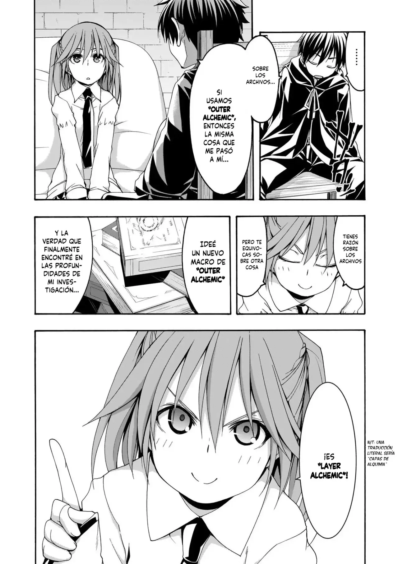 Trinity Seven: 7-Nin no Mahoutsukai capítulo 113 página 8