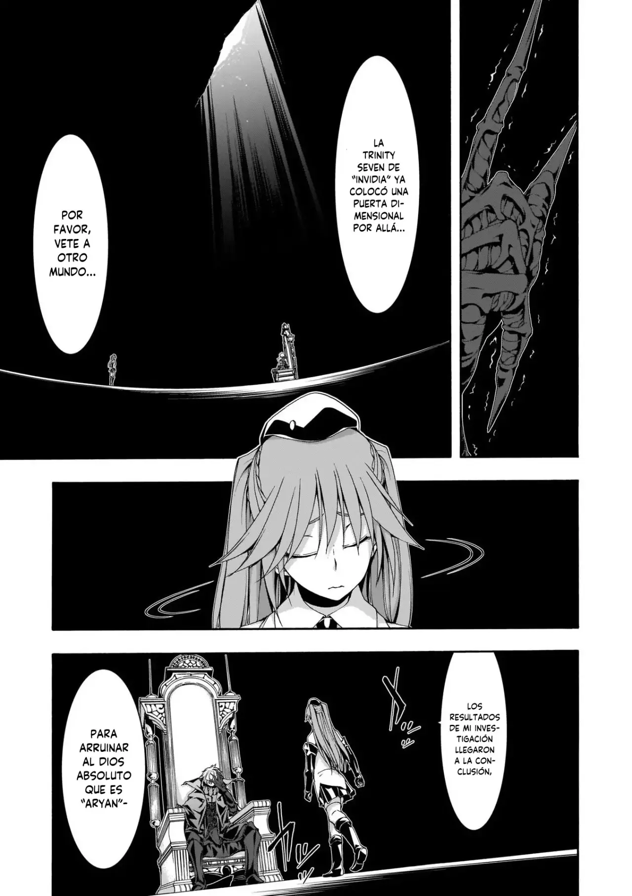 Trinity Seven: 7-Nin no Mahoutsukai capítulo 113 página 21