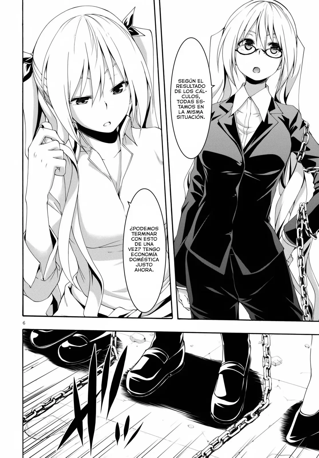 Trinity Seven: 7-Nin no Mahoutsukai capítulo 115 página 8