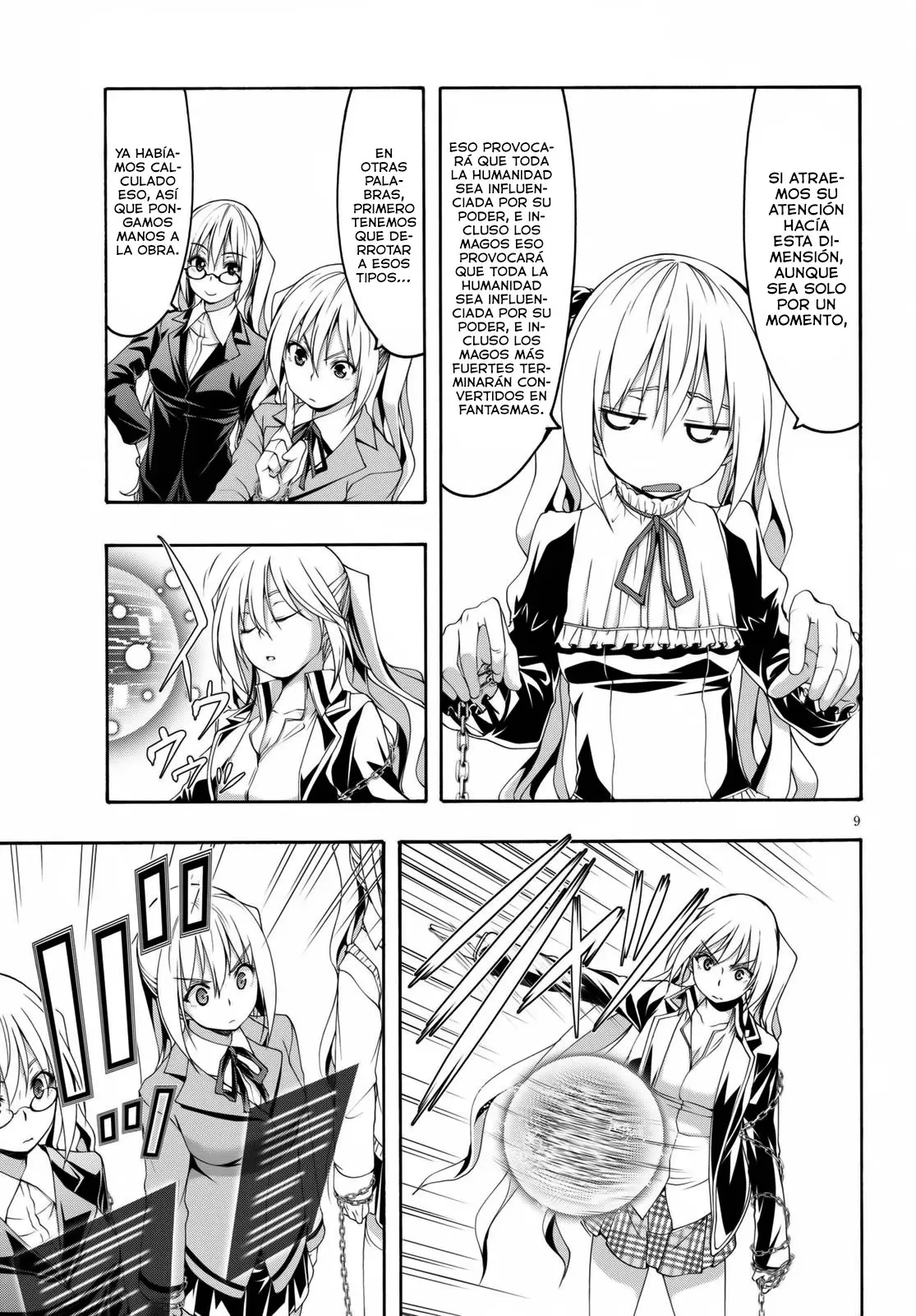 Trinity Seven: 7-Nin no Mahoutsukai capítulo 115 página 11