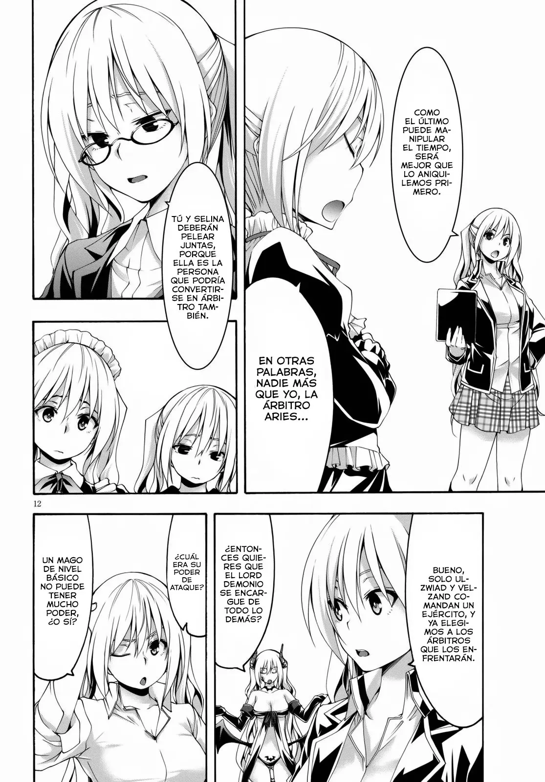 Trinity Seven: 7-Nin no Mahoutsukai capítulo 115 página 13