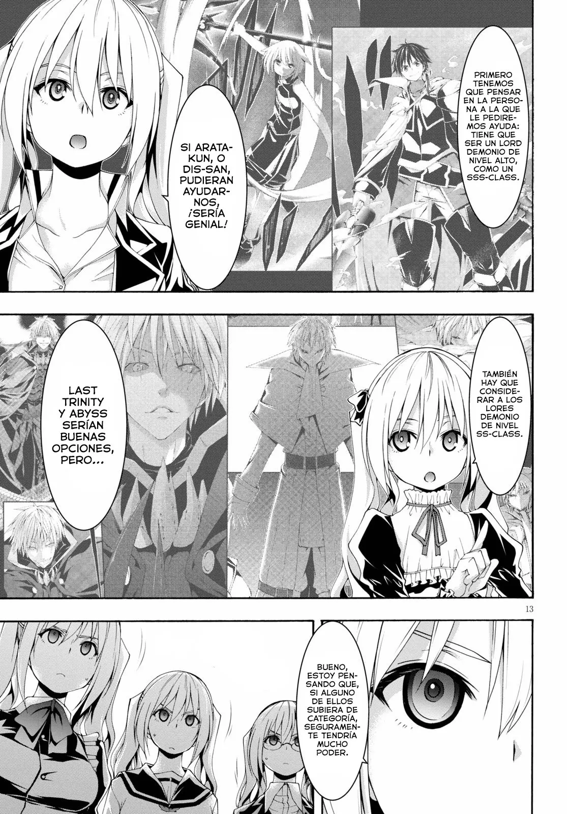 Trinity Seven: 7-Nin no Mahoutsukai capítulo 115 página 14