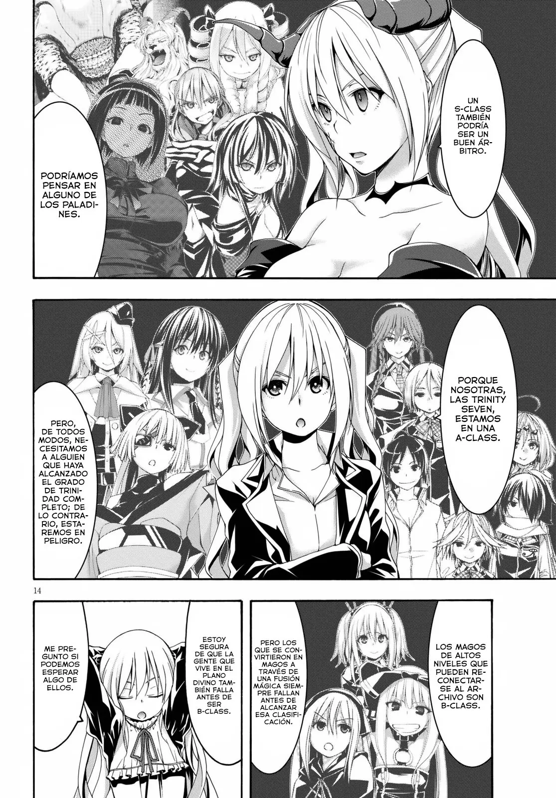 Trinity Seven: 7-Nin no Mahoutsukai capítulo 115 página 15