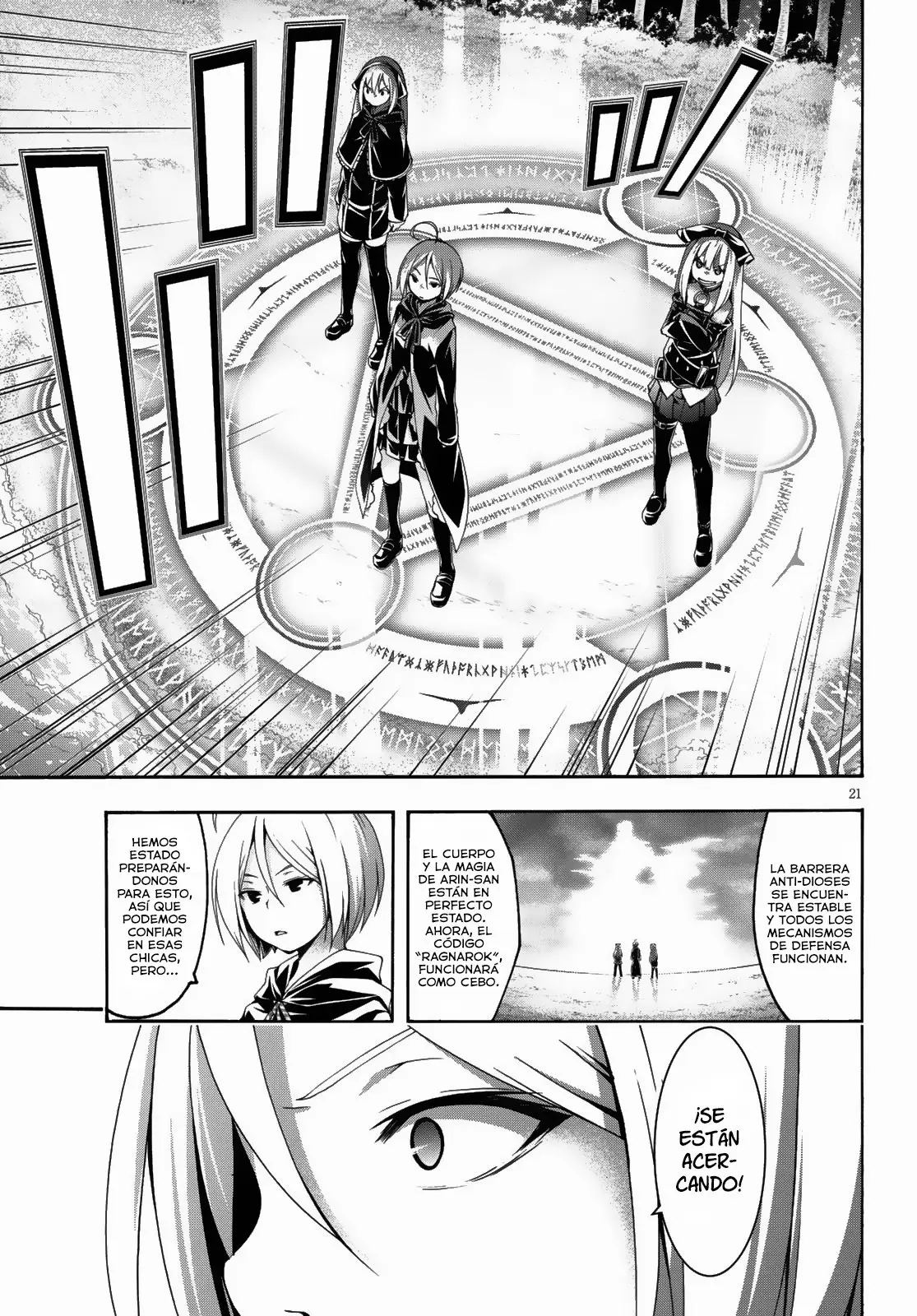 Trinity Seven: 7-Nin no Mahoutsukai capítulo 115 página 22