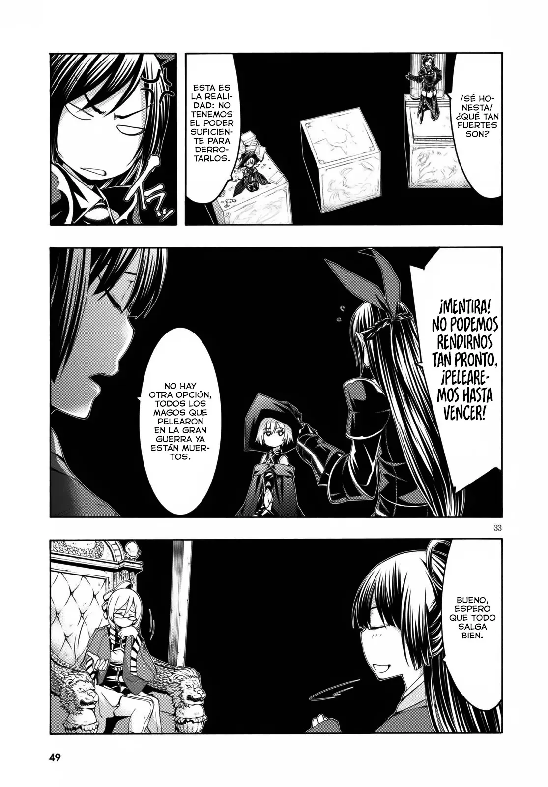 Trinity Seven: 7-Nin no Mahoutsukai capítulo 115 página 32