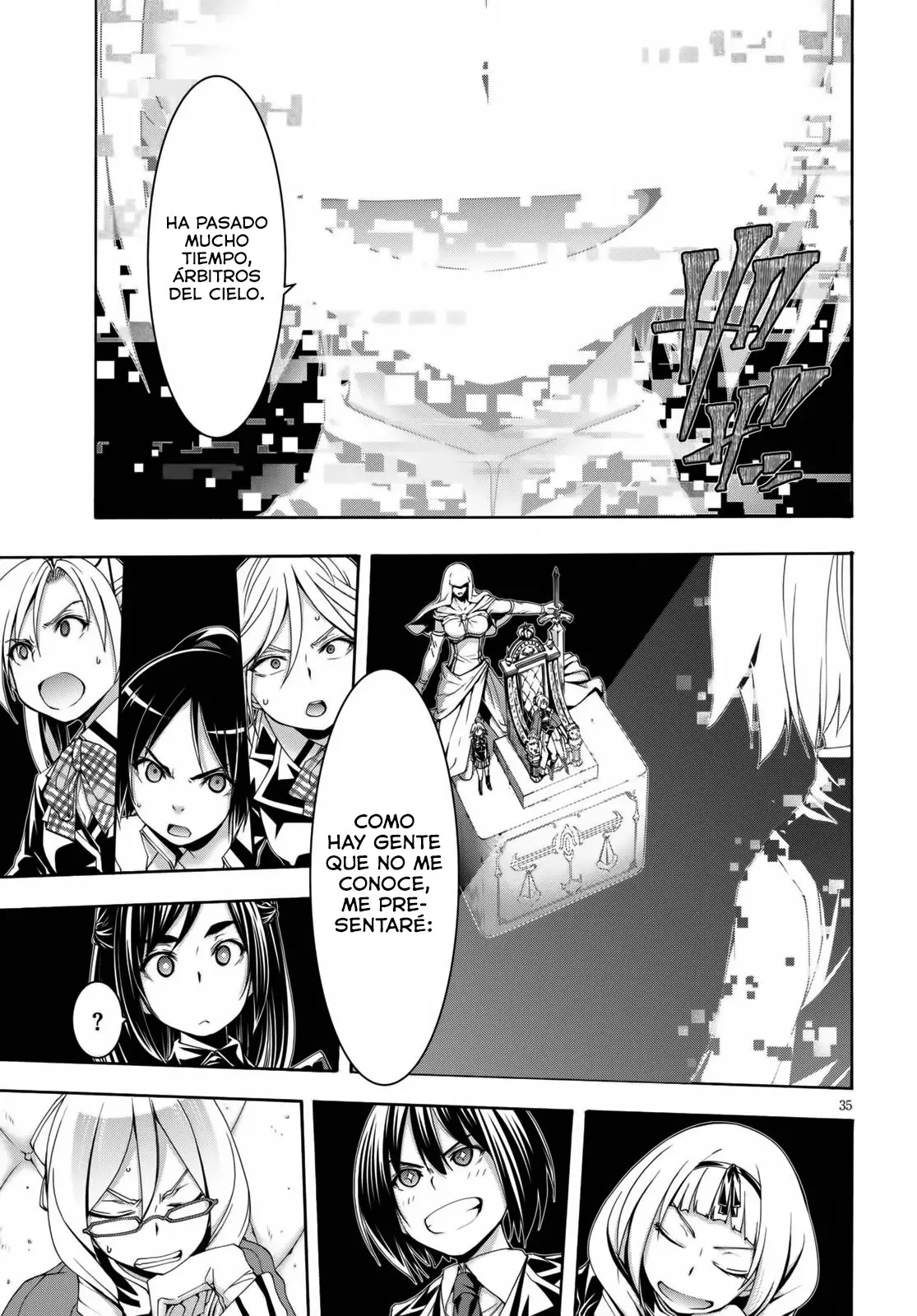 Trinity Seven: 7-Nin no Mahoutsukai capítulo 115 página 34