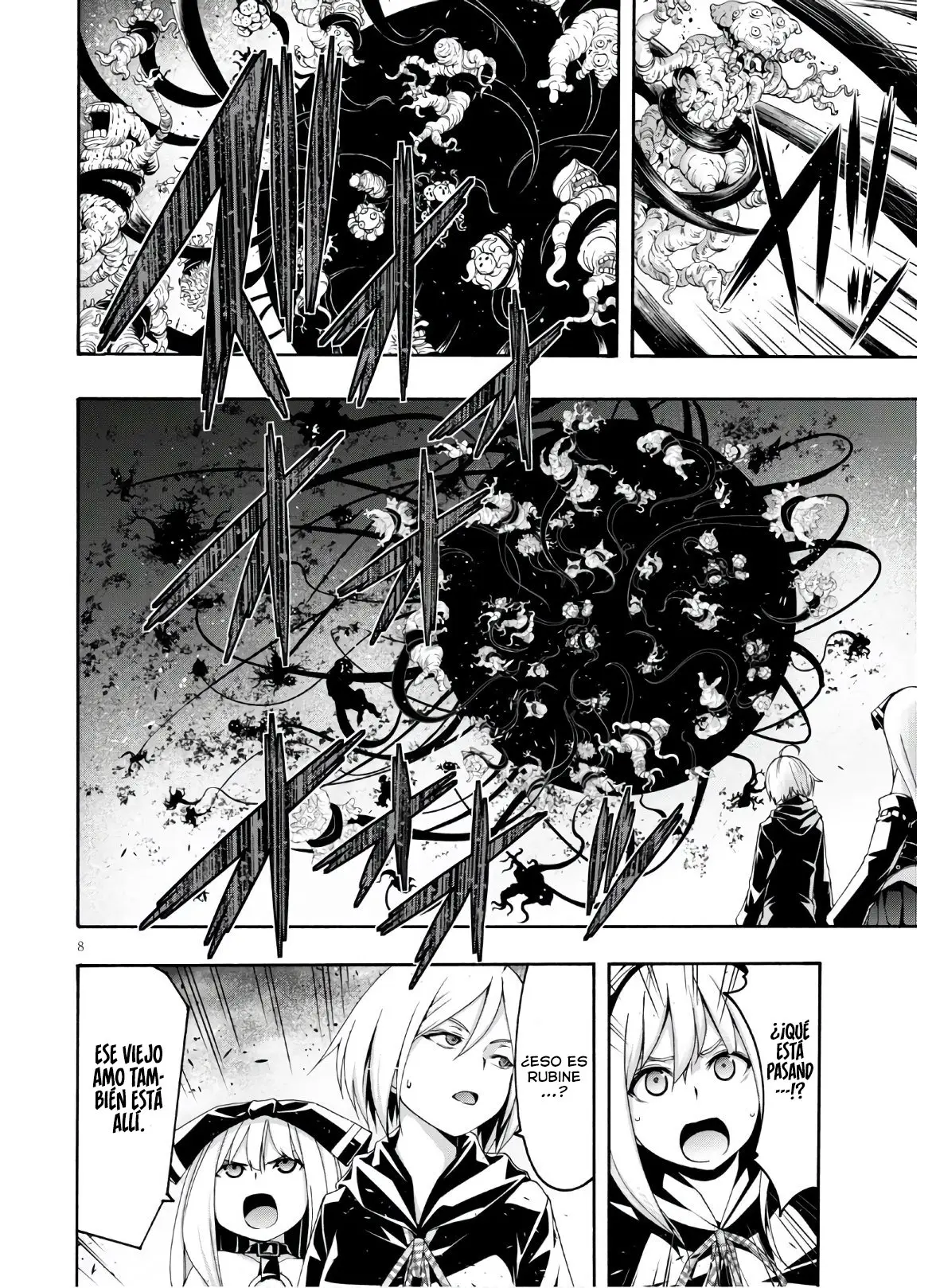 Trinity Seven: 7-Nin no Mahoutsukai capítulo 116 página 9