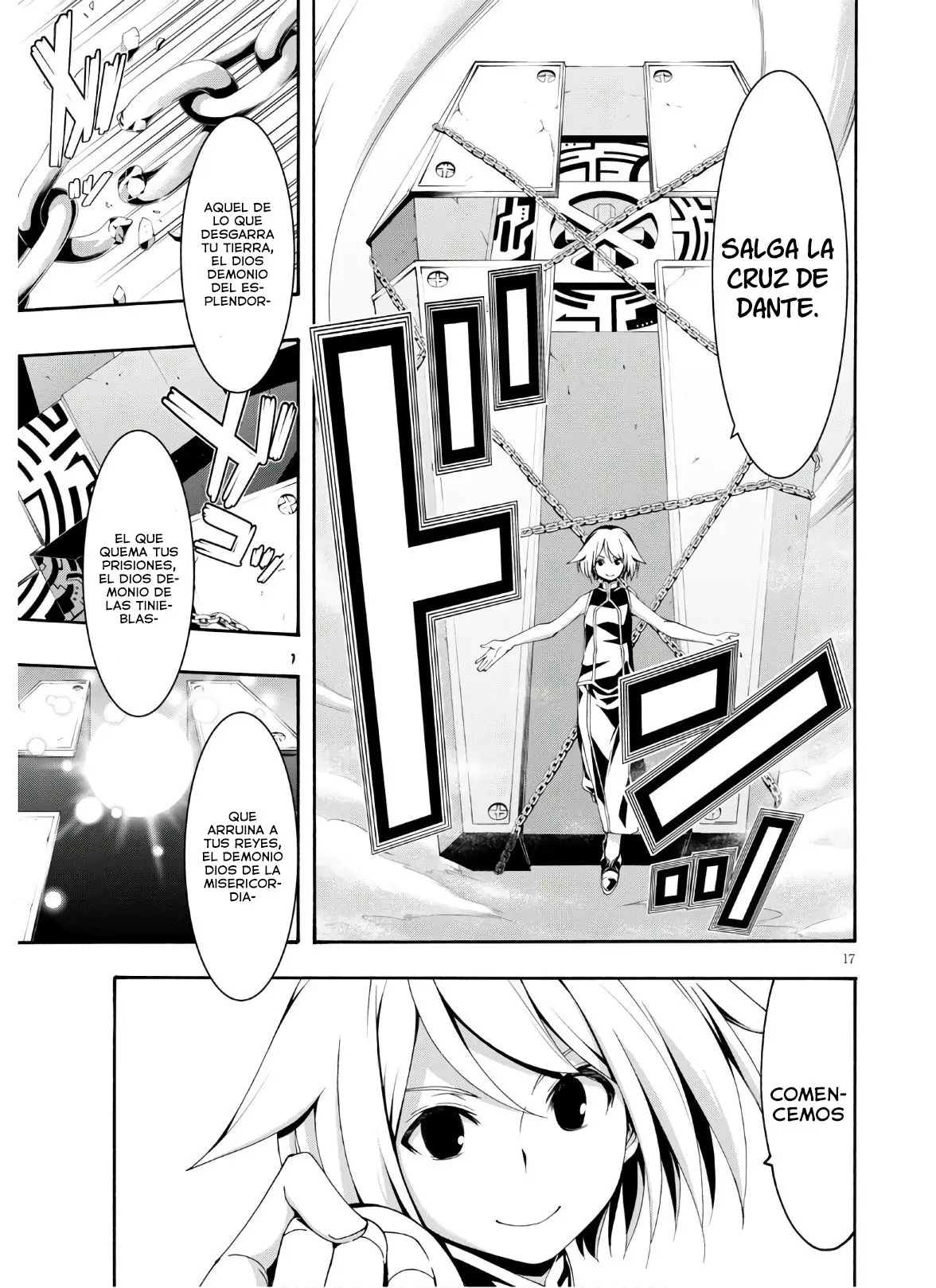 Trinity Seven: 7-Nin no Mahoutsukai capítulo 116 página 17