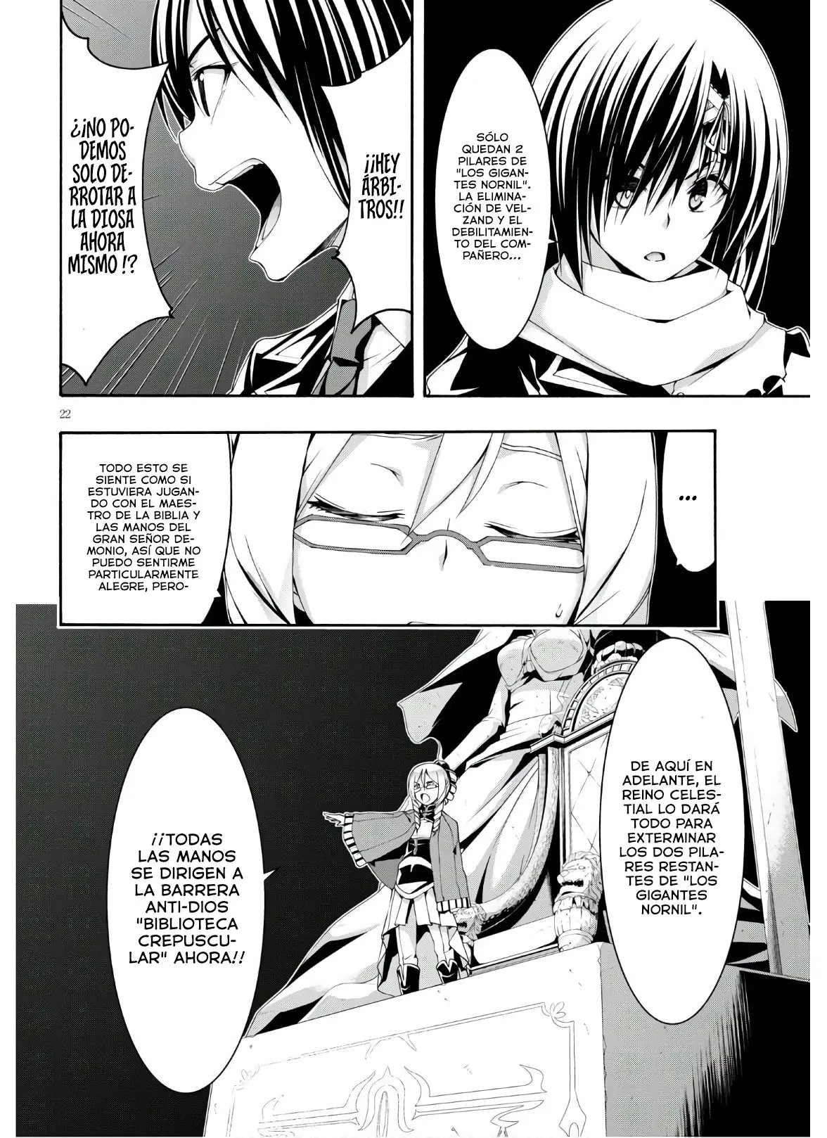 Trinity Seven: 7-Nin no Mahoutsukai capítulo 116 página 22