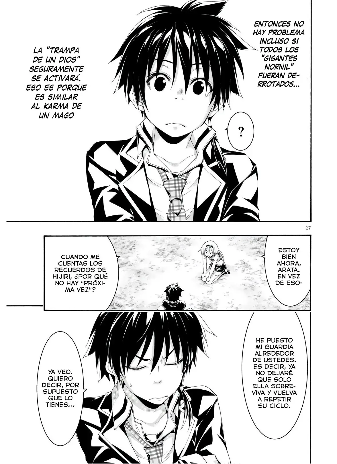 Trinity Seven: 7-Nin no Mahoutsukai capítulo 116 página 27
