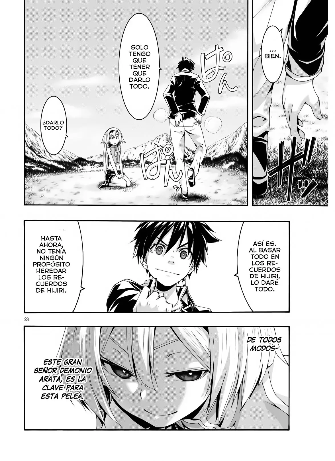 Trinity Seven: 7-Nin no Mahoutsukai capítulo 116 página 28