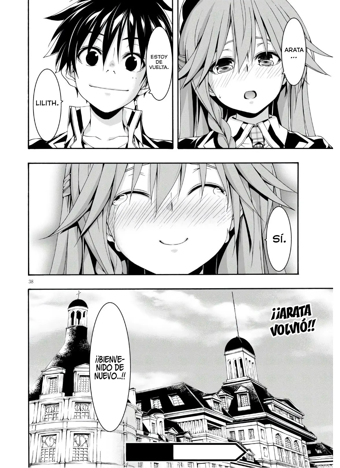 Trinity Seven: 7-Nin no Mahoutsukai capítulo 116 página 38