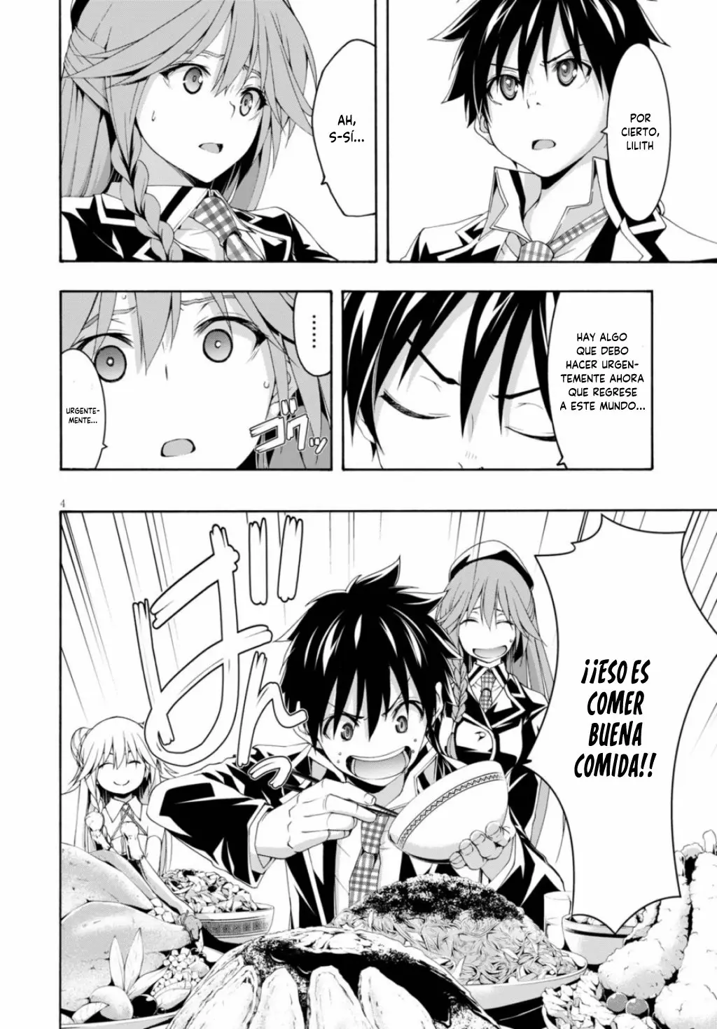 Trinity Seven: 7-Nin no Mahoutsukai capítulo 117 página 4