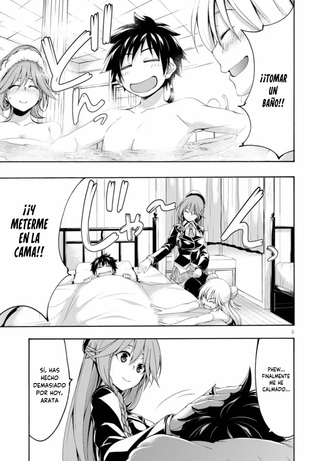 Trinity Seven: 7-Nin no Mahoutsukai capítulo 117 página 5