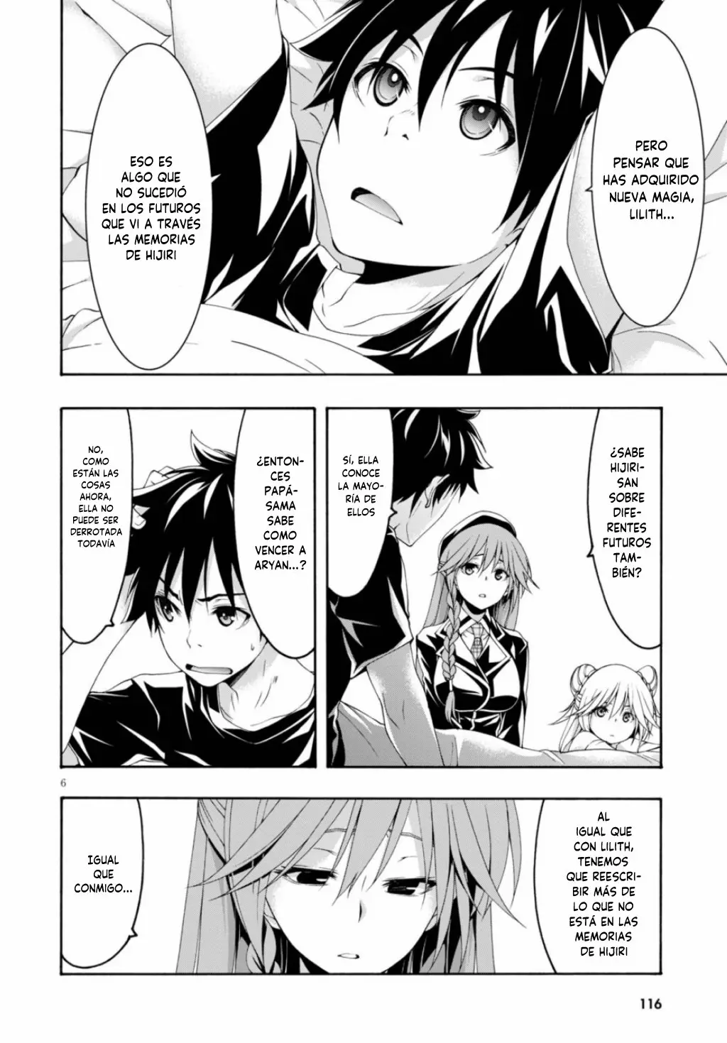 Trinity Seven: 7-Nin no Mahoutsukai capítulo 117 página 6