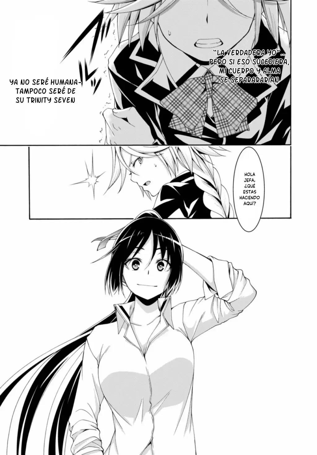 Trinity Seven: 7-Nin no Mahoutsukai capítulo 117 página 11