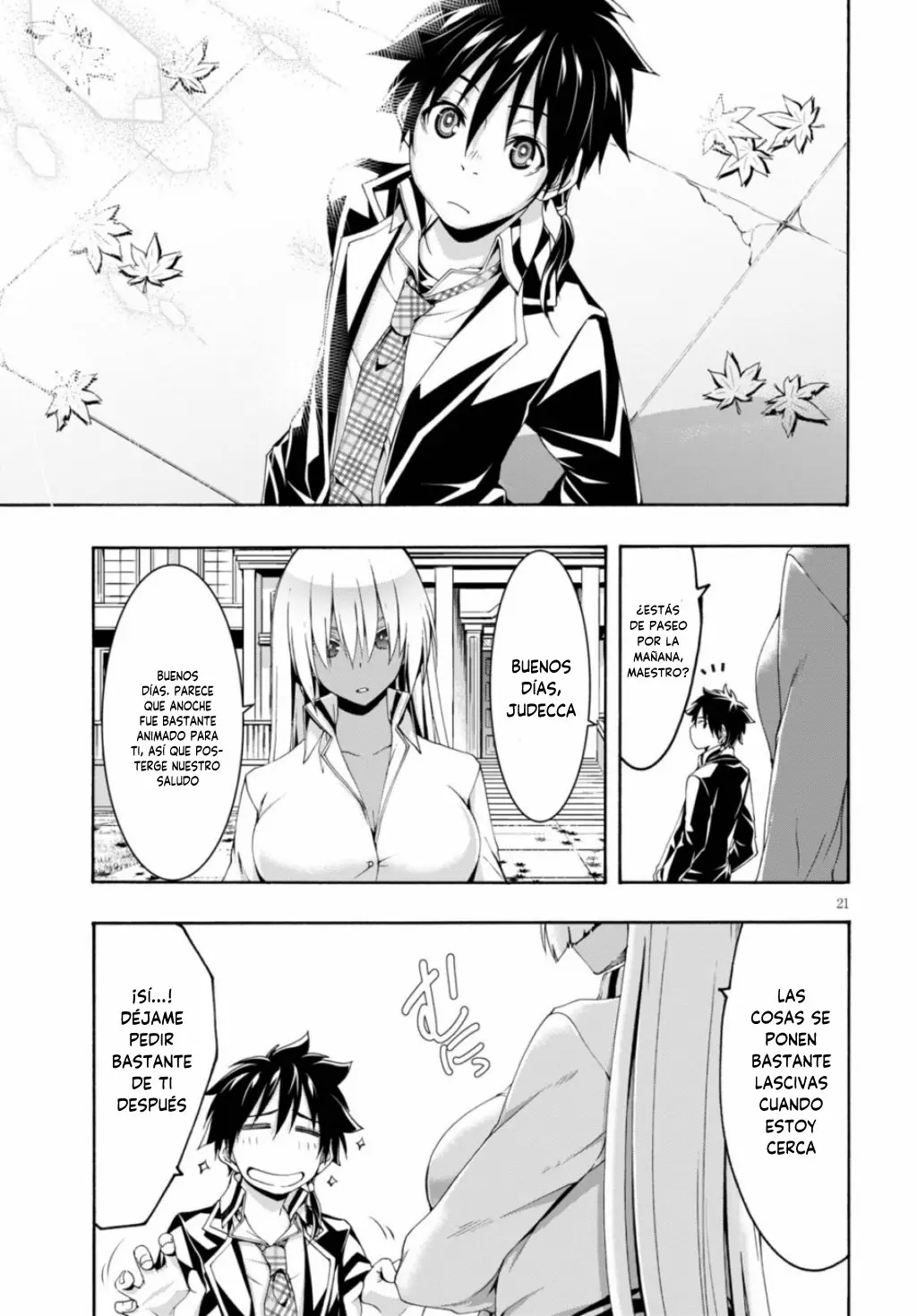 Trinity Seven: 7-Nin no Mahoutsukai capítulo 117 página 21