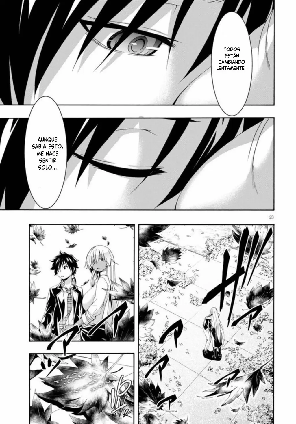 Trinity Seven: 7-Nin no Mahoutsukai capítulo 117 página 23