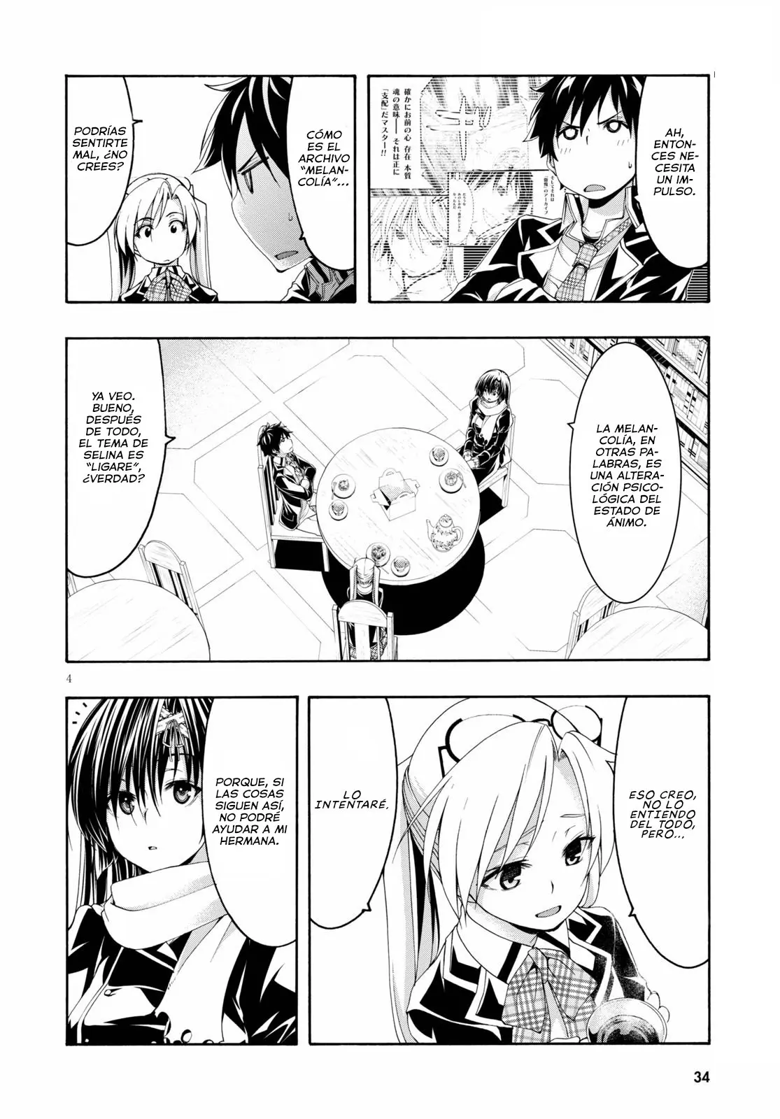 Trinity Seven: 7-Nin no Mahoutsukai capítulo 118 página 5