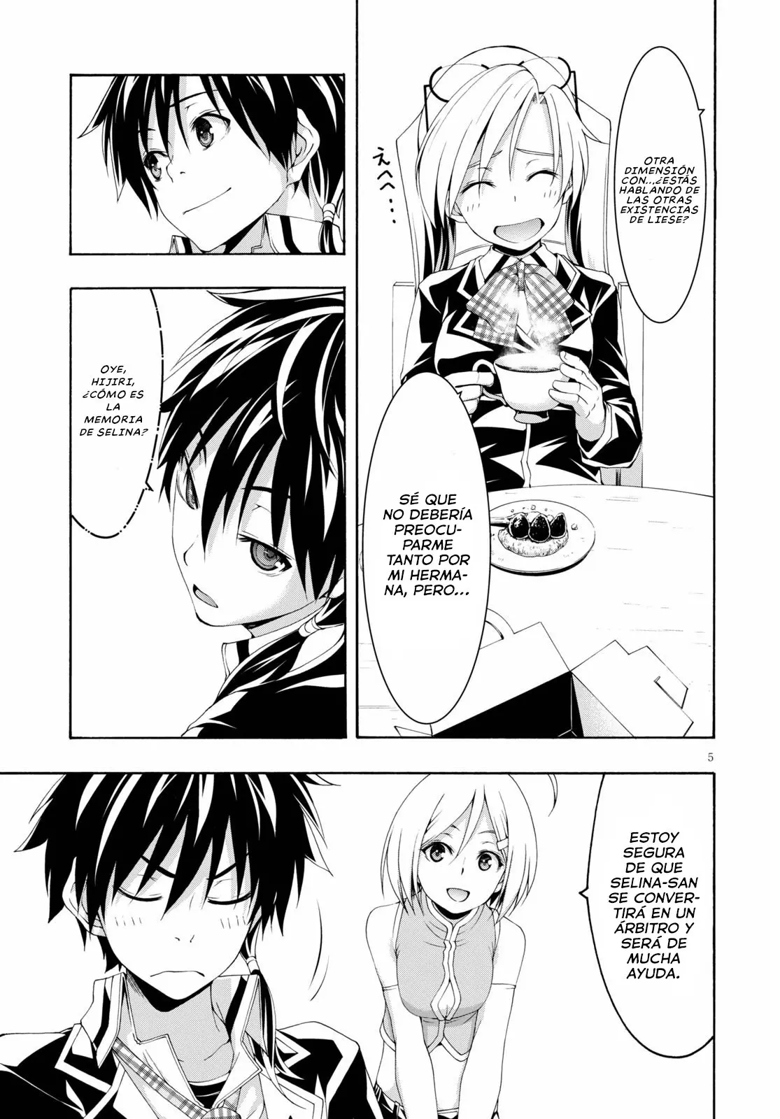 Trinity Seven: 7-Nin no Mahoutsukai capítulo 118 página 6