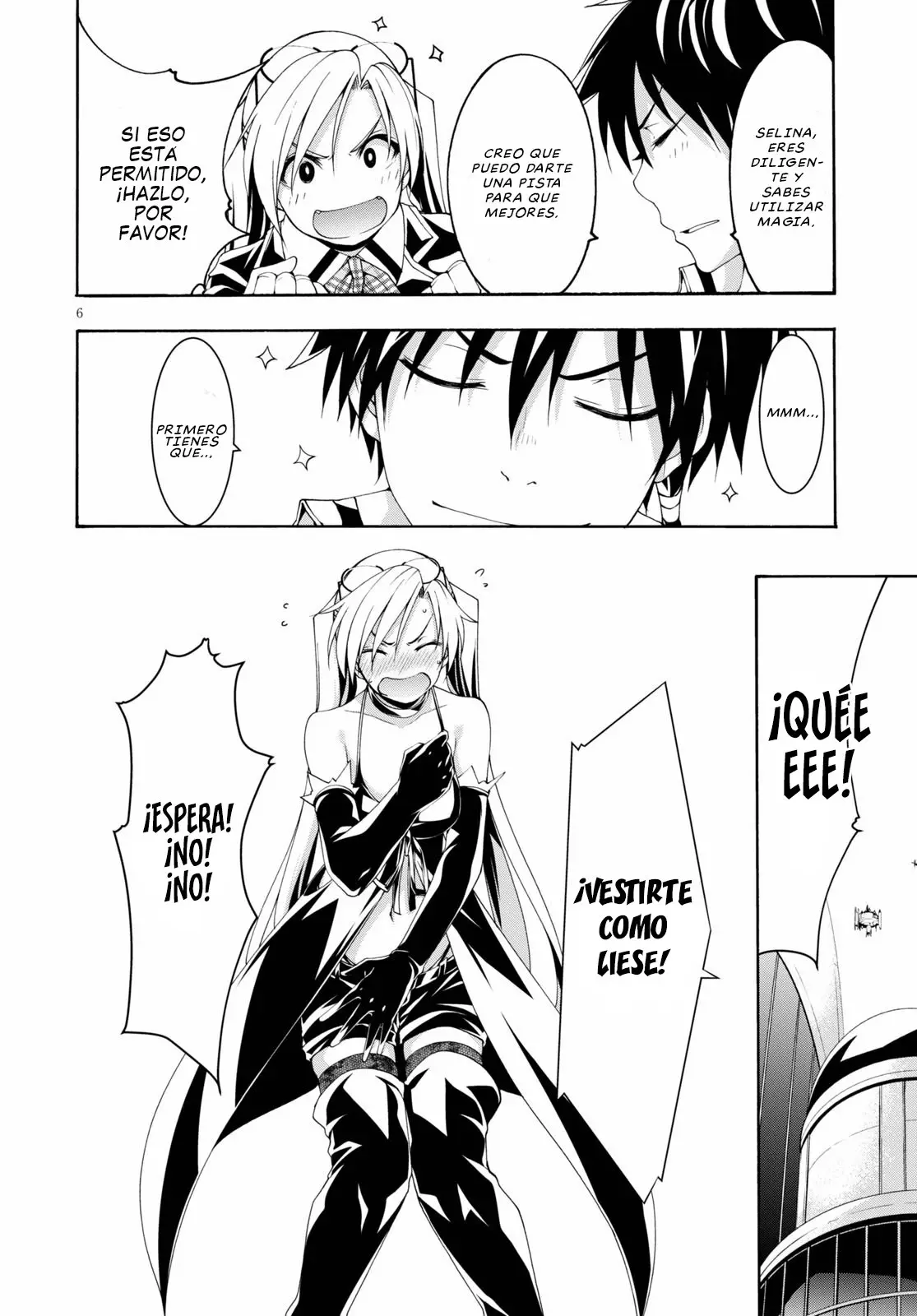 Trinity Seven: 7-Nin no Mahoutsukai capítulo 118 página 7