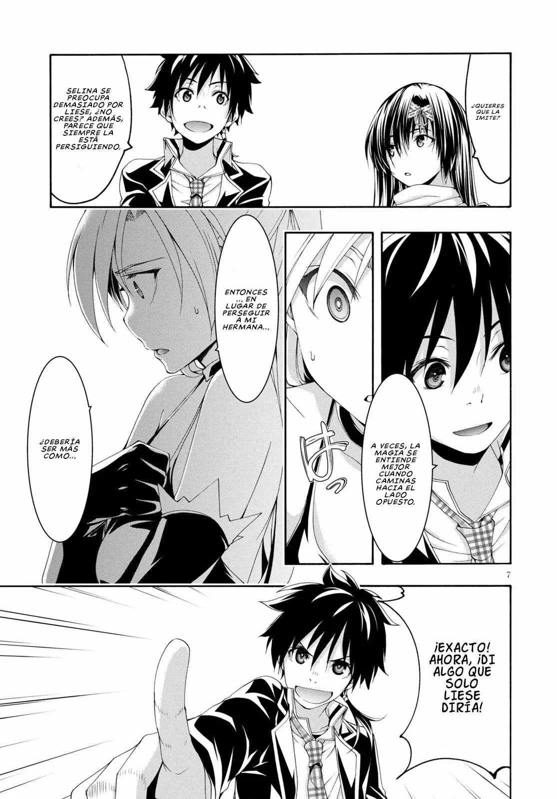 Trinity Seven: 7-Nin no Mahoutsukai capítulo 118 página 8