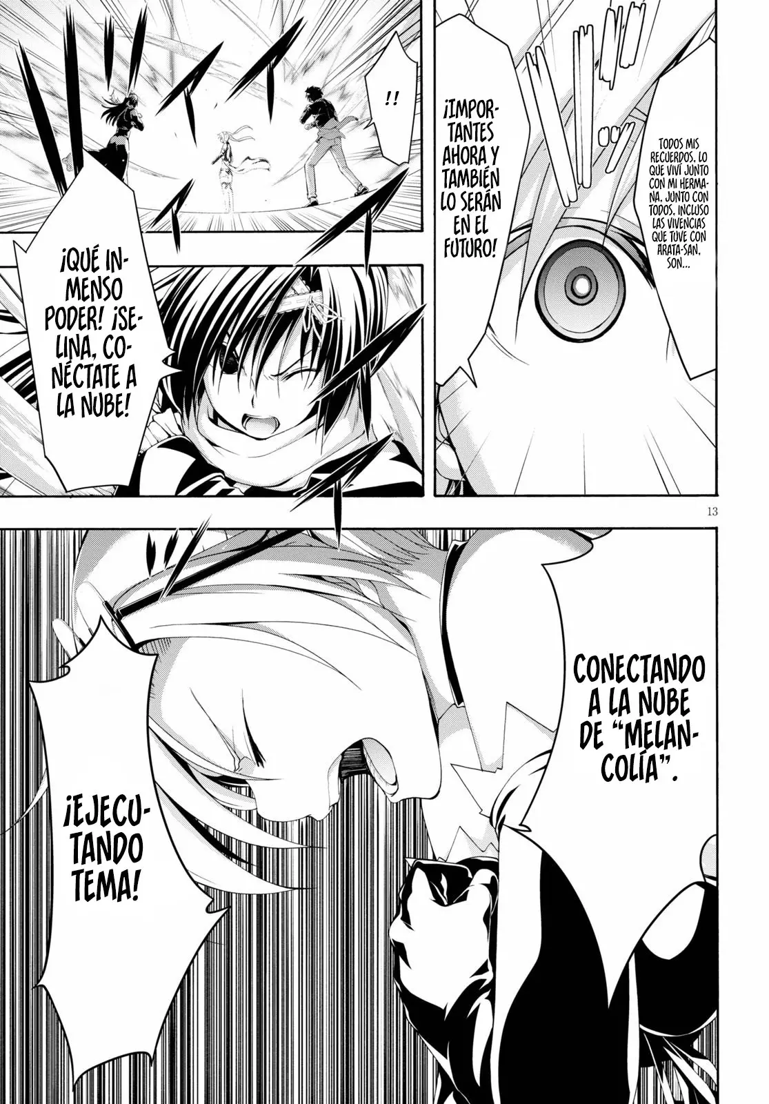 Trinity Seven: 7-Nin no Mahoutsukai capítulo 118 página 14