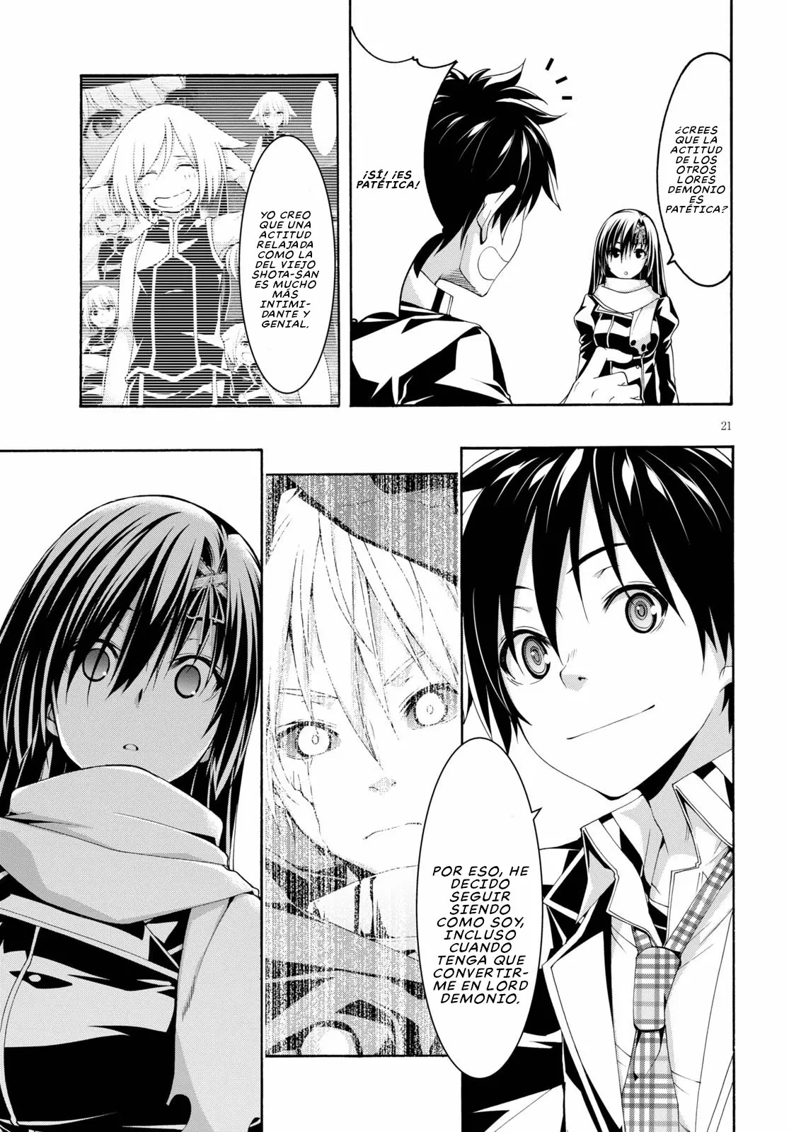 Trinity Seven: 7-Nin no Mahoutsukai capítulo 118 página 21