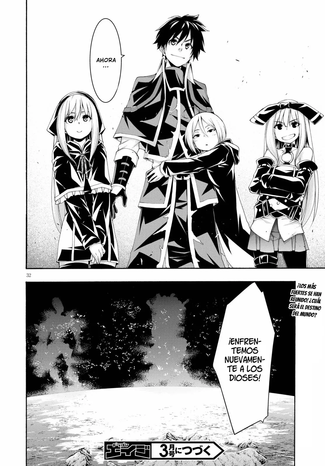 Trinity Seven: 7-Nin no Mahoutsukai capítulo 118 página 32