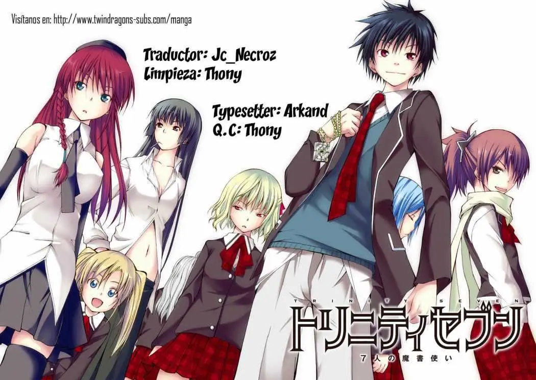 Trinity Seven: 7-Nin no Mahoutsukai capítulo 12 página 36
